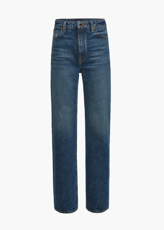 Danielle Stretch Jean in Archer sold by KHAITE