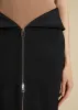 The Pepita Skirt in Black sold by KHAITE