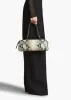 Simona Shoulder Bag in Natural Python-Embossed Leather sold by KHAITE