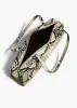 Simona Shoulder Bag in Natural Python-Embossed Leather sold by KHAITE