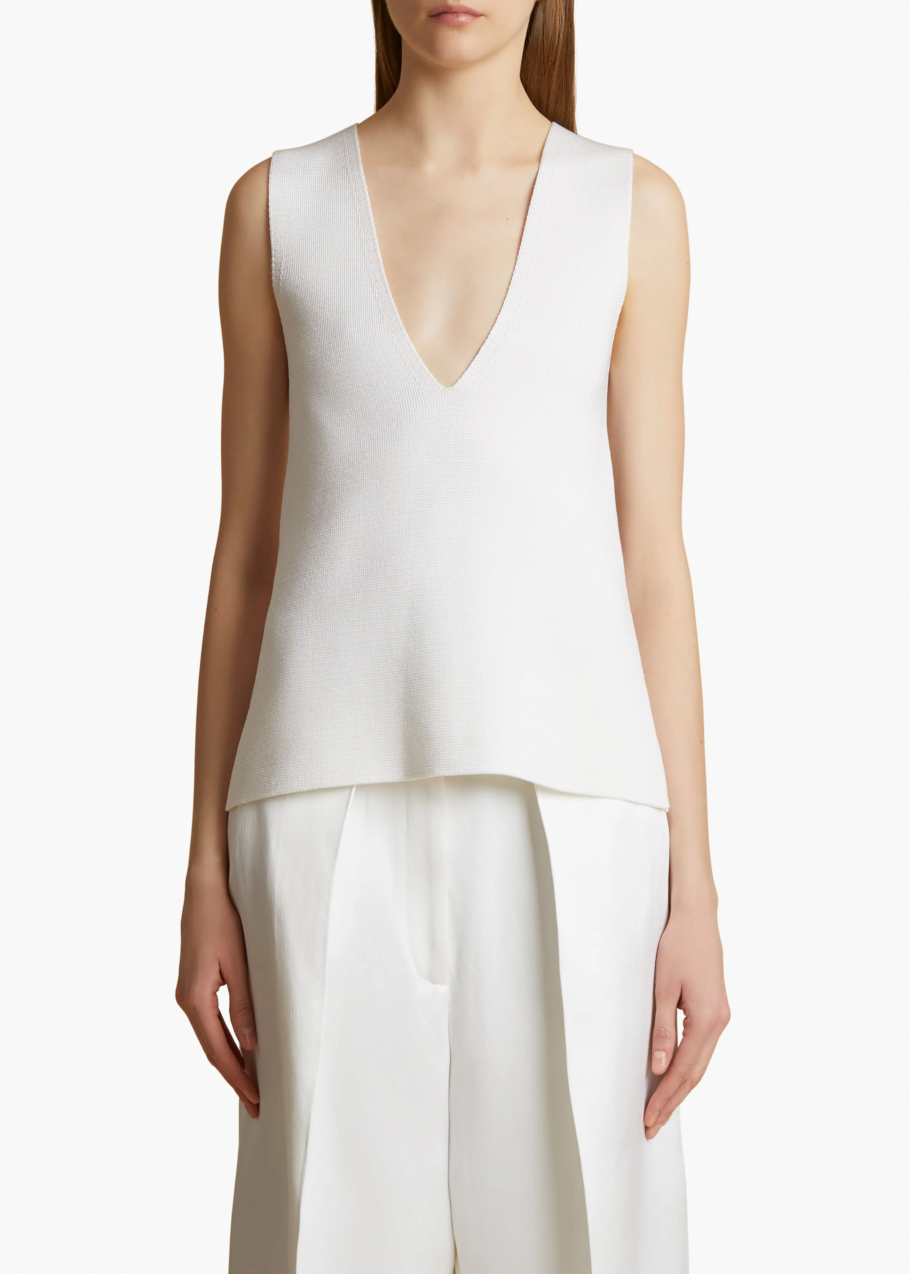 Heidi Top in Glaze sold by KHAITE product image thumbnail 3