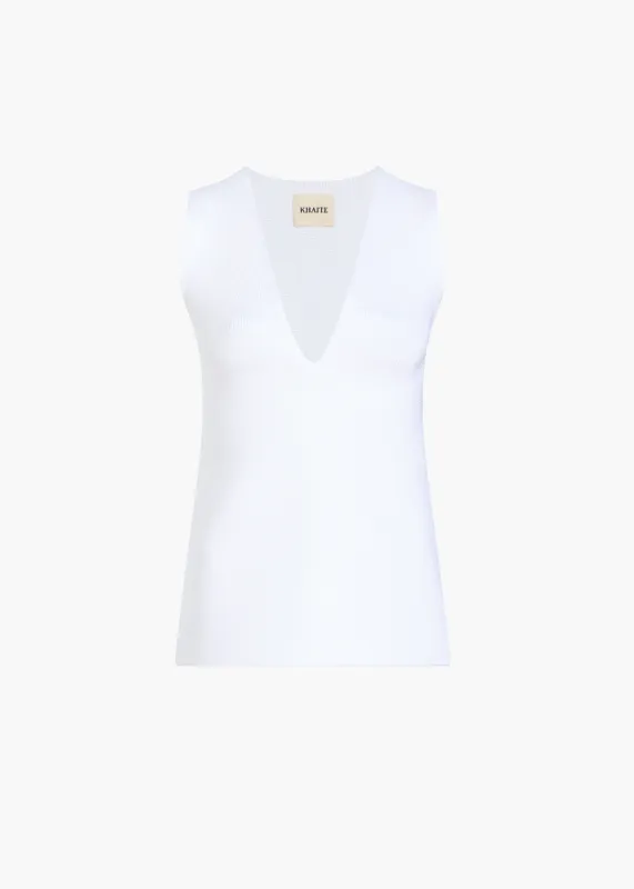 Heidi Top in Glaze sold by KHAITE