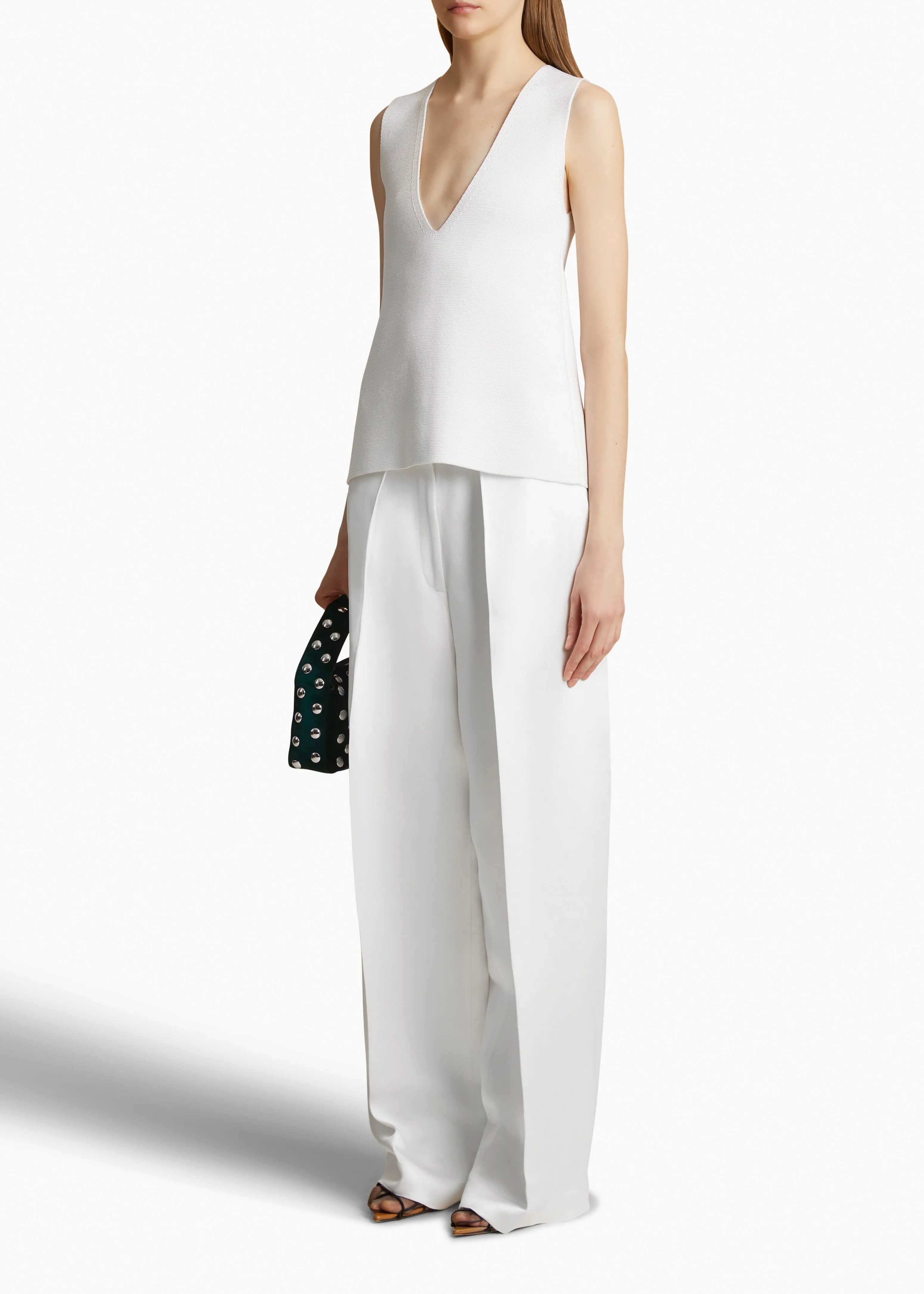 Heidi Top in Glaze sold by KHAITE product image thumbnail 2