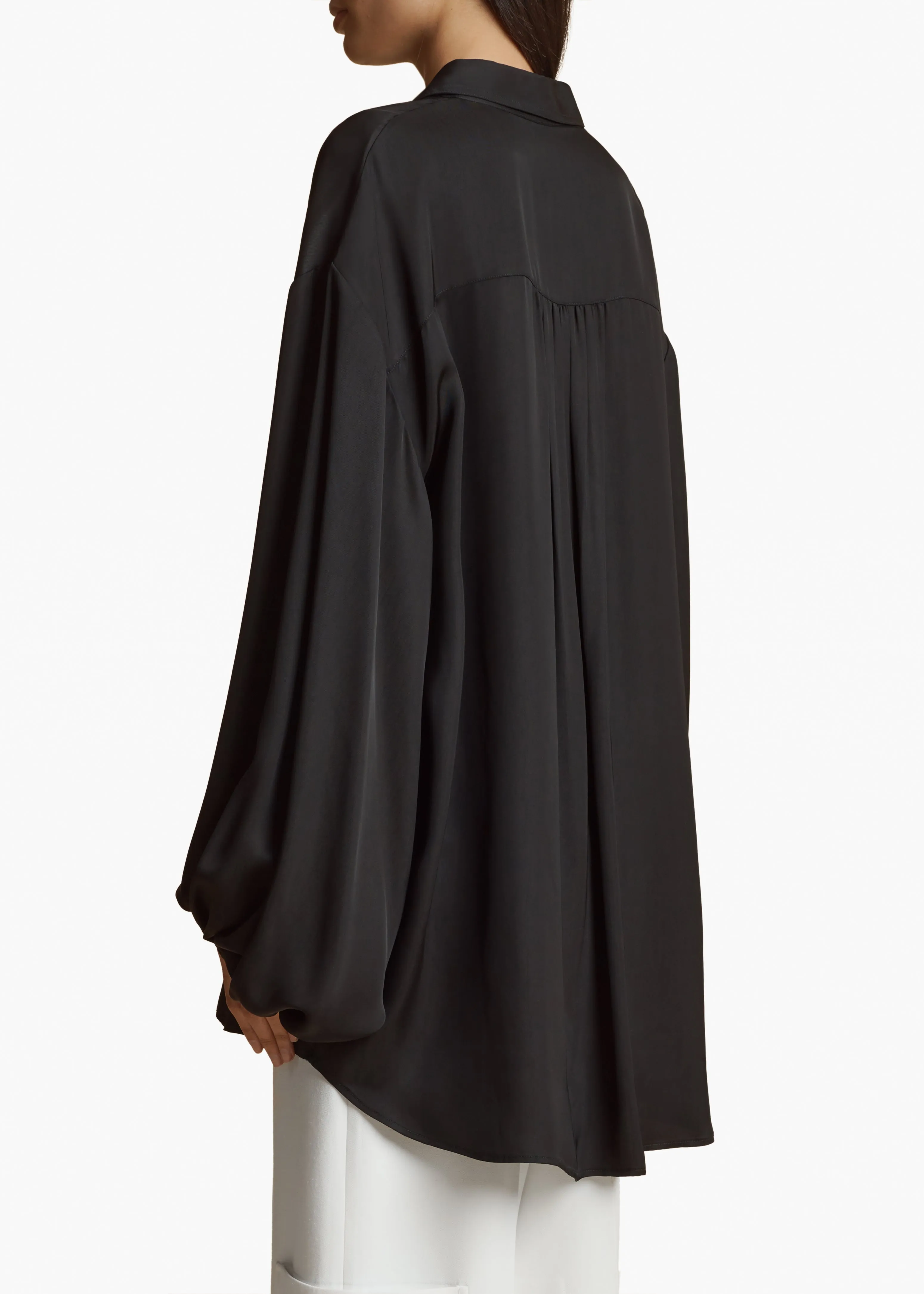 Bam Top in Black sold by KHAITE product image thumbnail 4