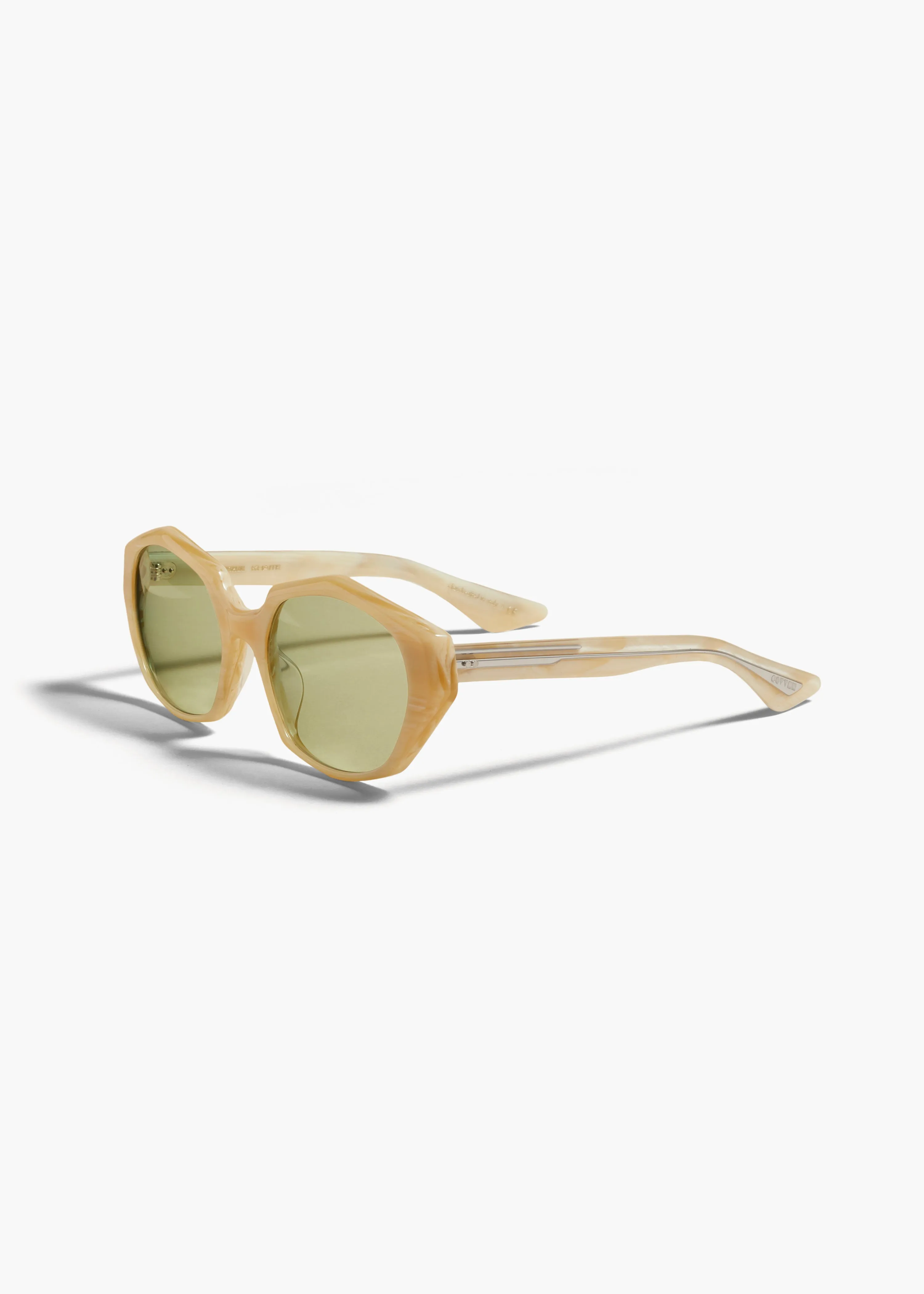 KHAITE x Oliver Peoples 1971C in Beige Silk sold by KHAITE product image thumbnail 2