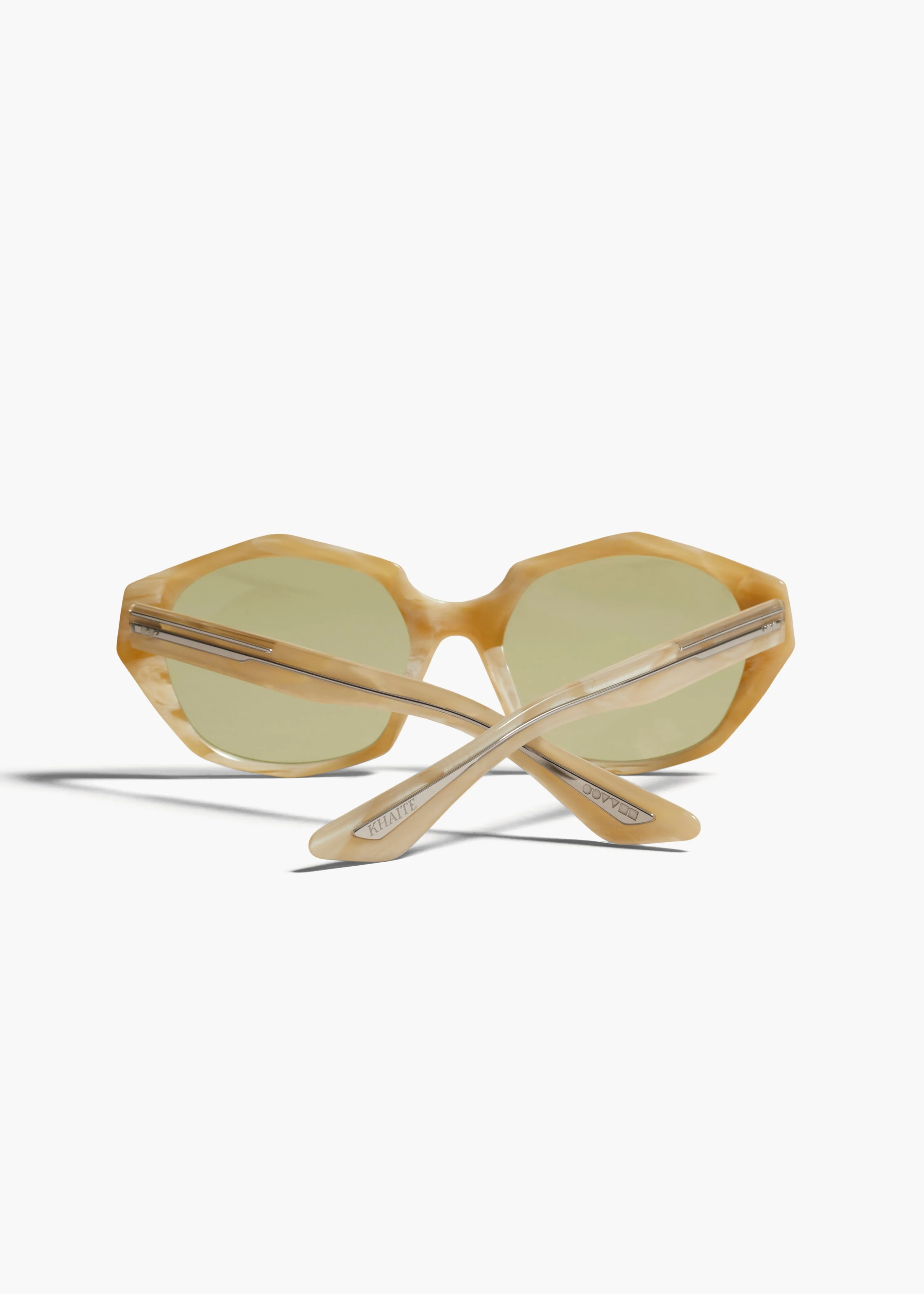 KHAITE x Oliver Peoples 1971C in Beige Silk sold by KHAITE product image thumbnail 3