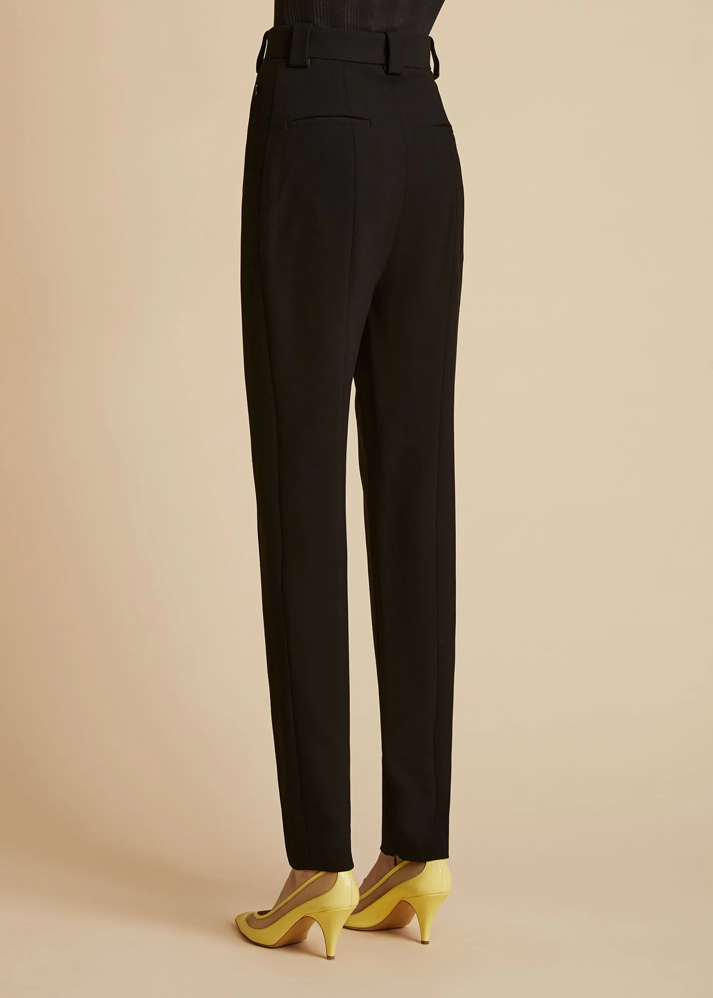 The Waylin Pant in Black sold by KHAITE product image thumbnail 3