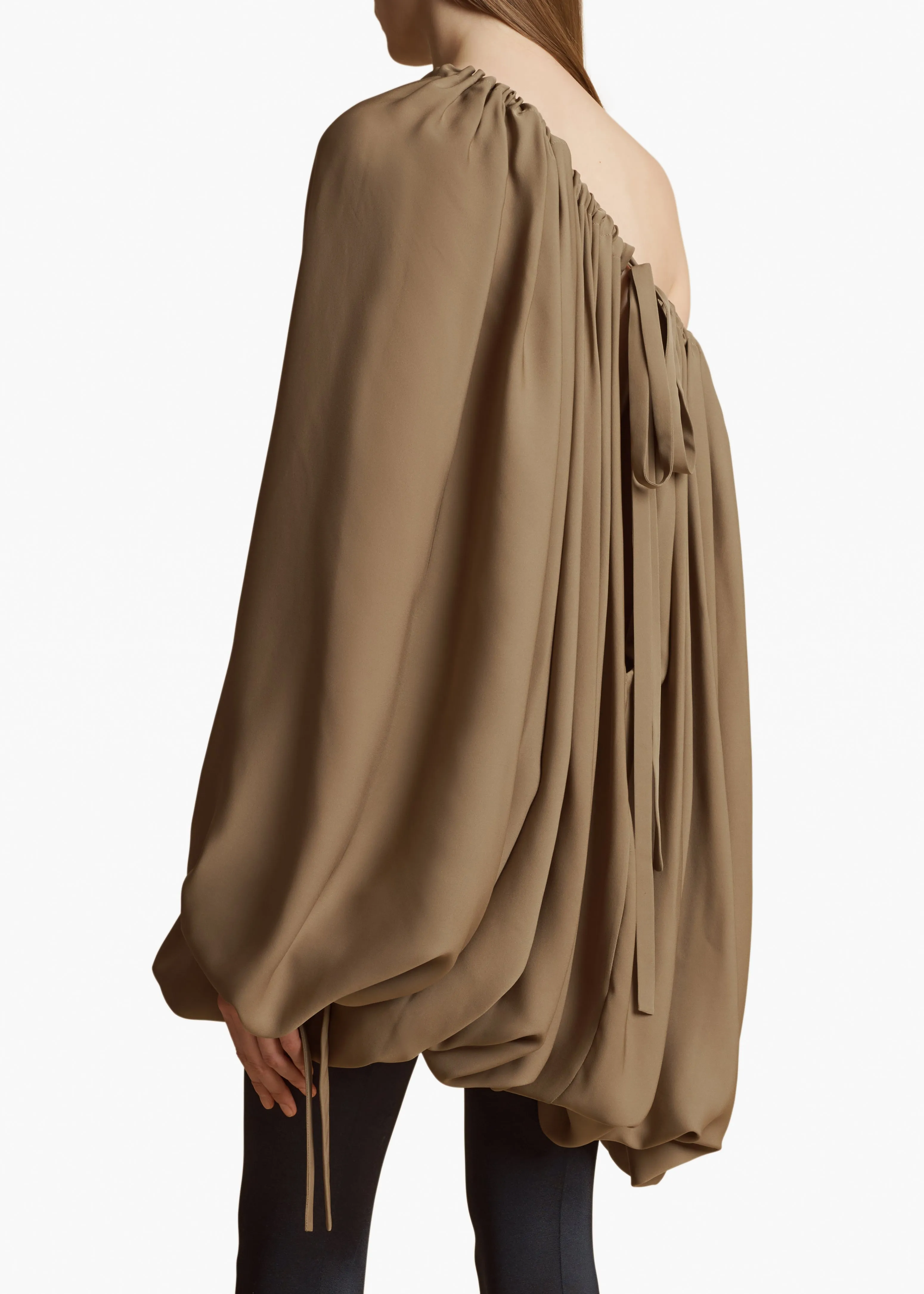 Nash Top in Toffee sold by KHAITE product image thumbnail 4