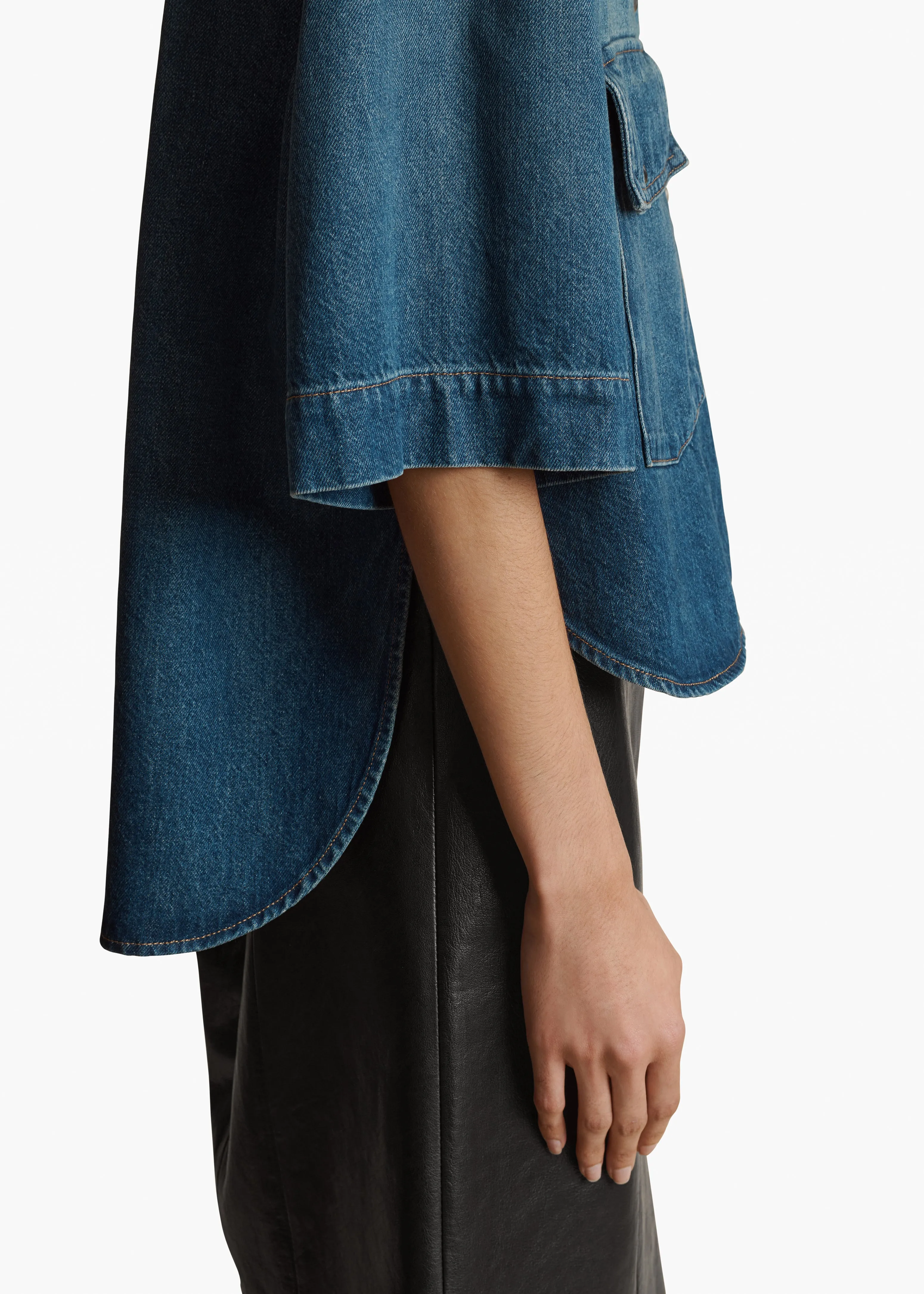 Mahsha Top in Stinson sold by KHAITE product image thumbnail 5