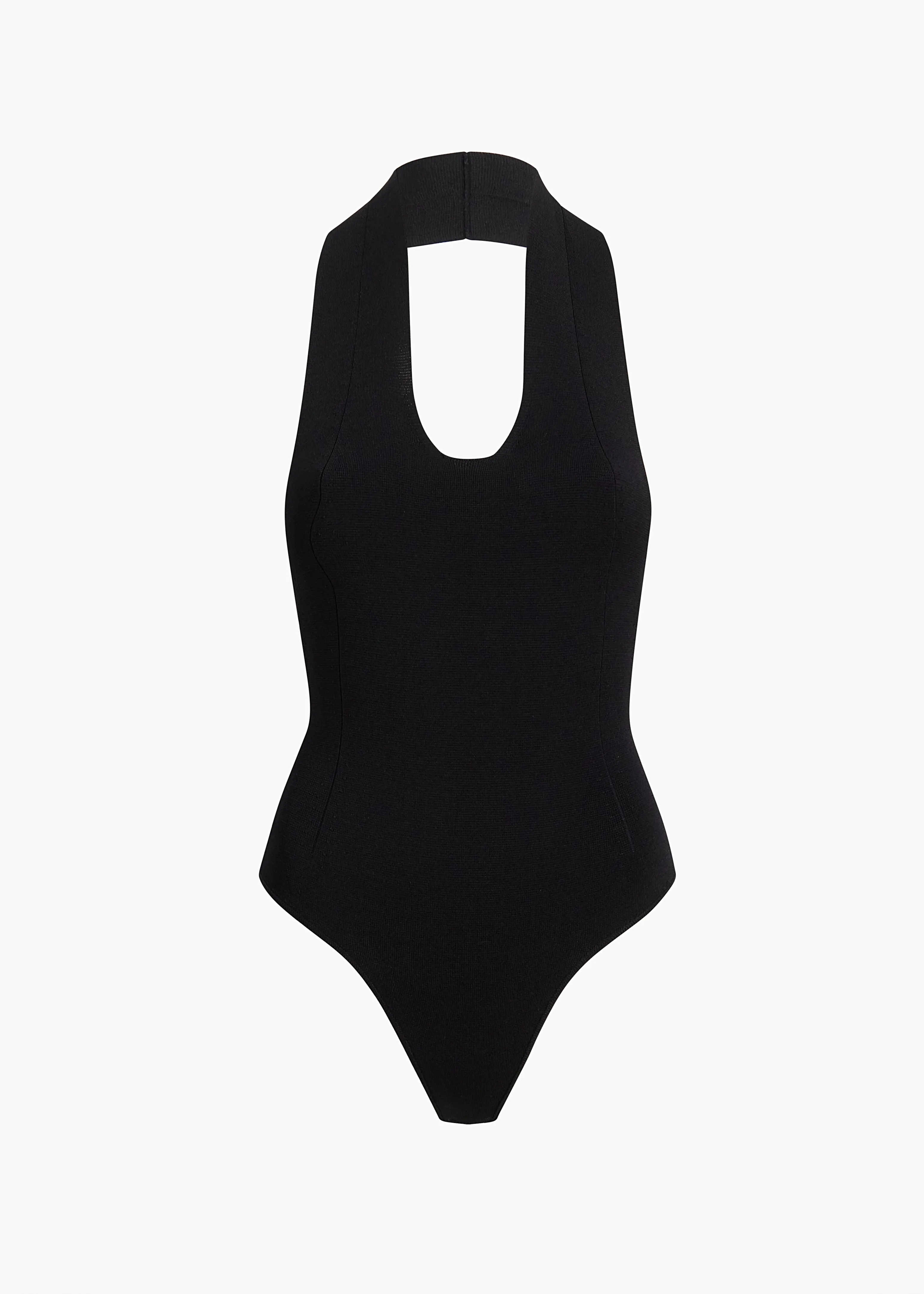 Toto Bodysuit in Black sold by KHAITE