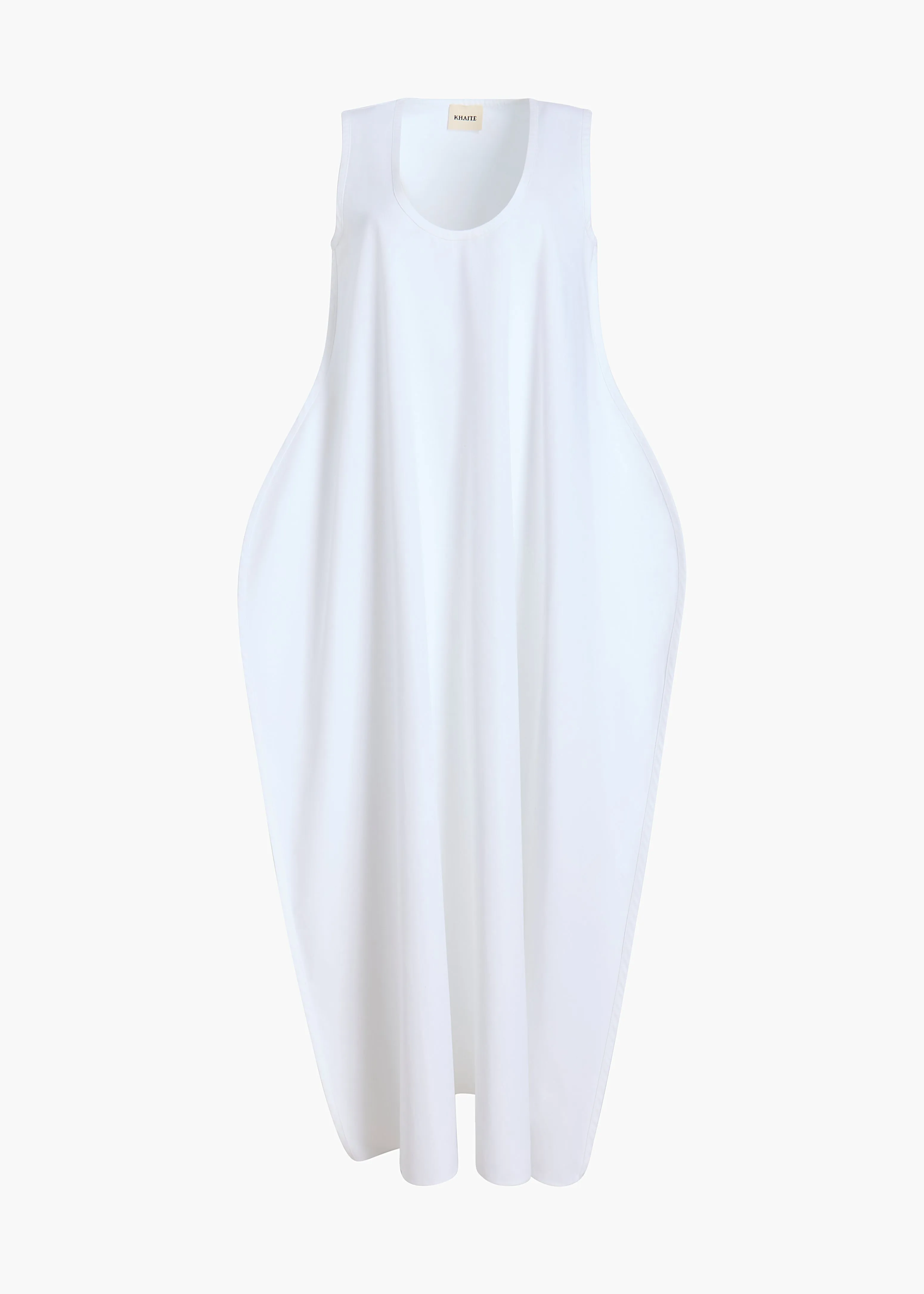Coli Dress in White sold by KHAITE