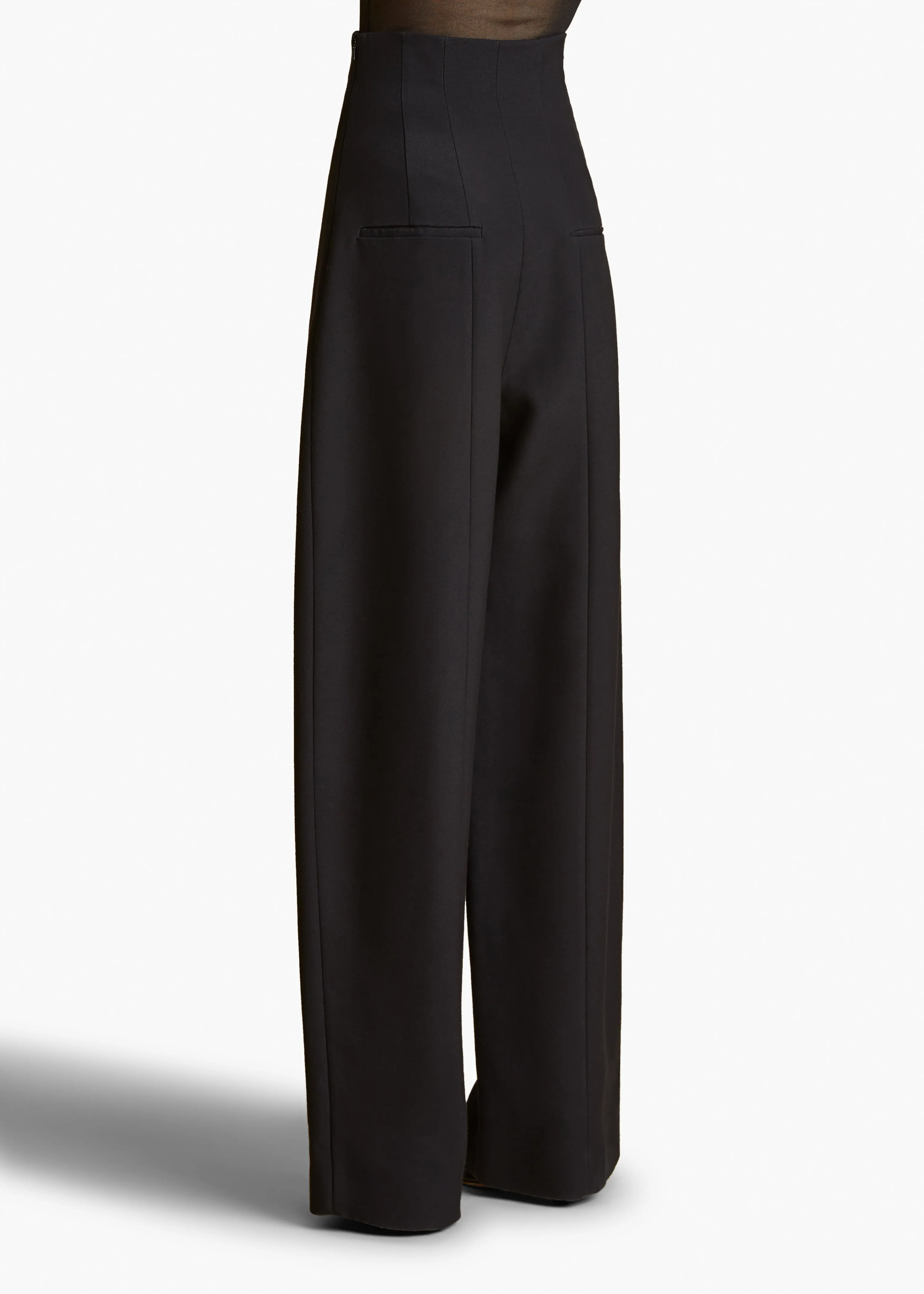 Lennerd Pant in Black sold by KHAITE product image thumbnail 4