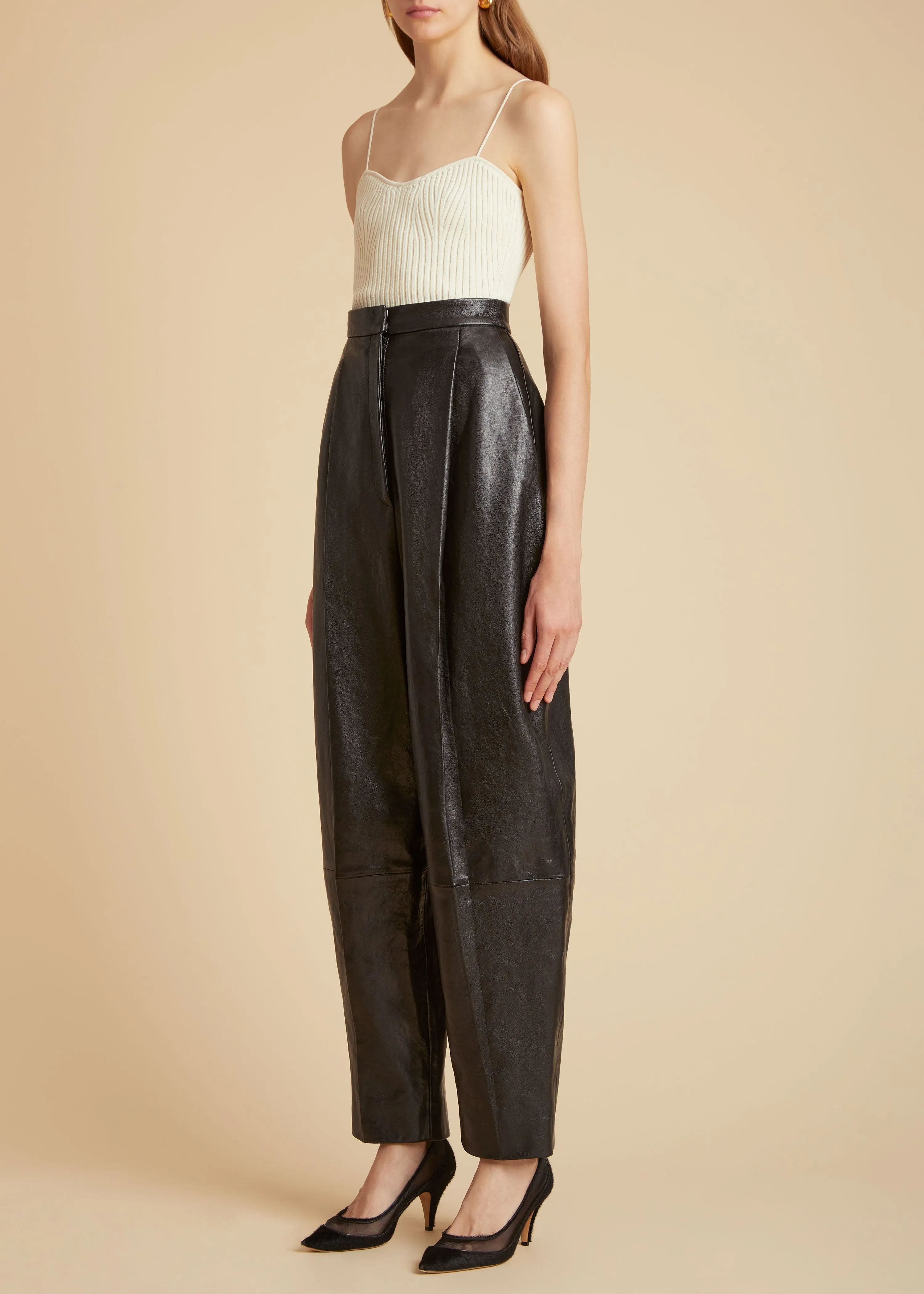 Ziggy Top in Ivory sold by KHAITE product image thumbnail 3