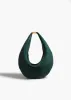 [Avex] Small Olivia Hobo with Hardware in English Green Suede sold by KHAITE