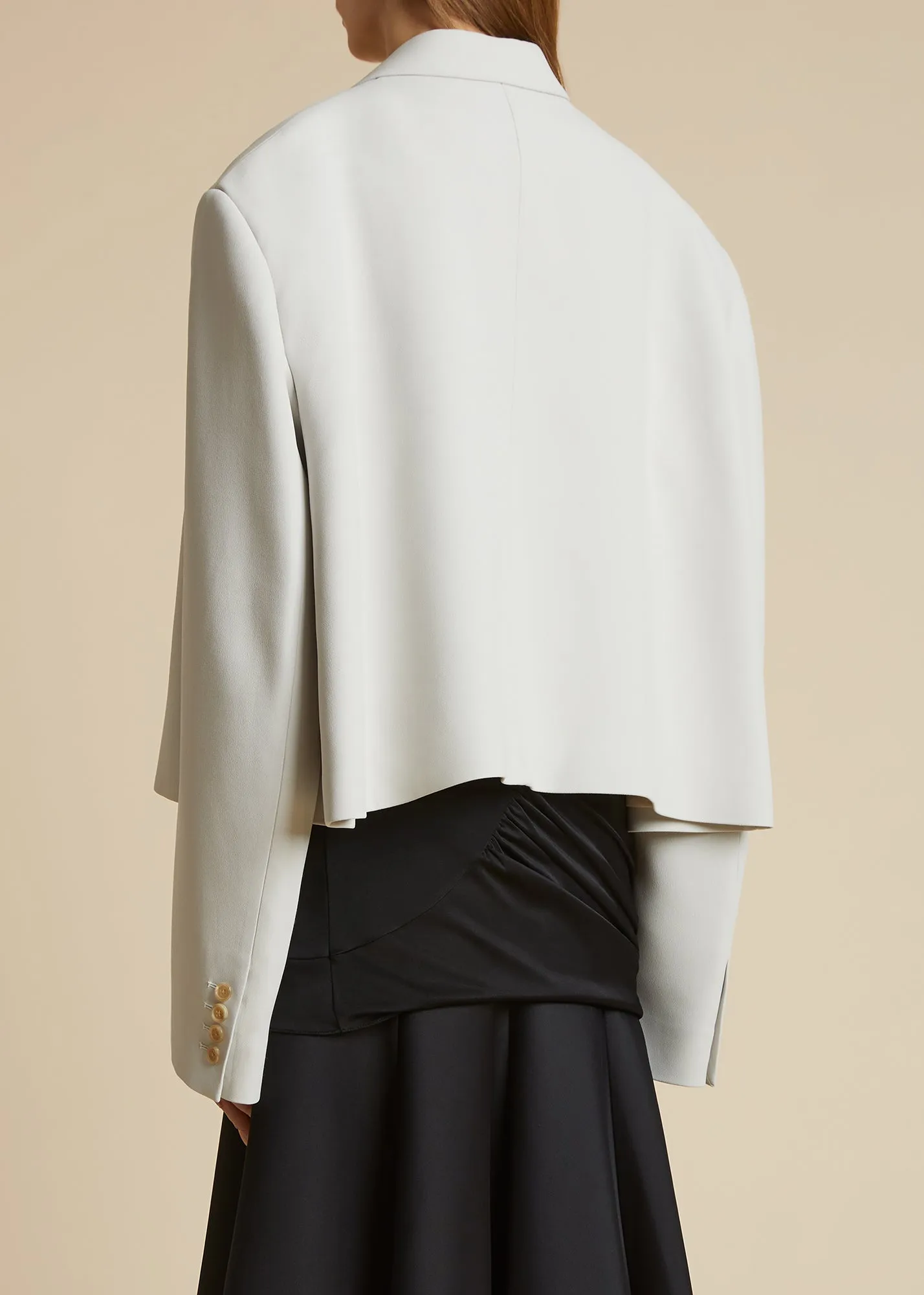 The Raymond Jacket in Nimbus sold by KHAITE product image thumbnail 3