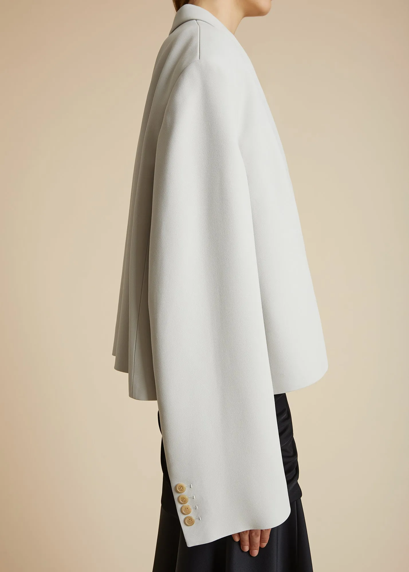 The Raymond Jacket in Nimbus sold by KHAITE product image thumbnail 4