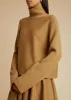 The Sree Top in Nougat sold by KHAITE