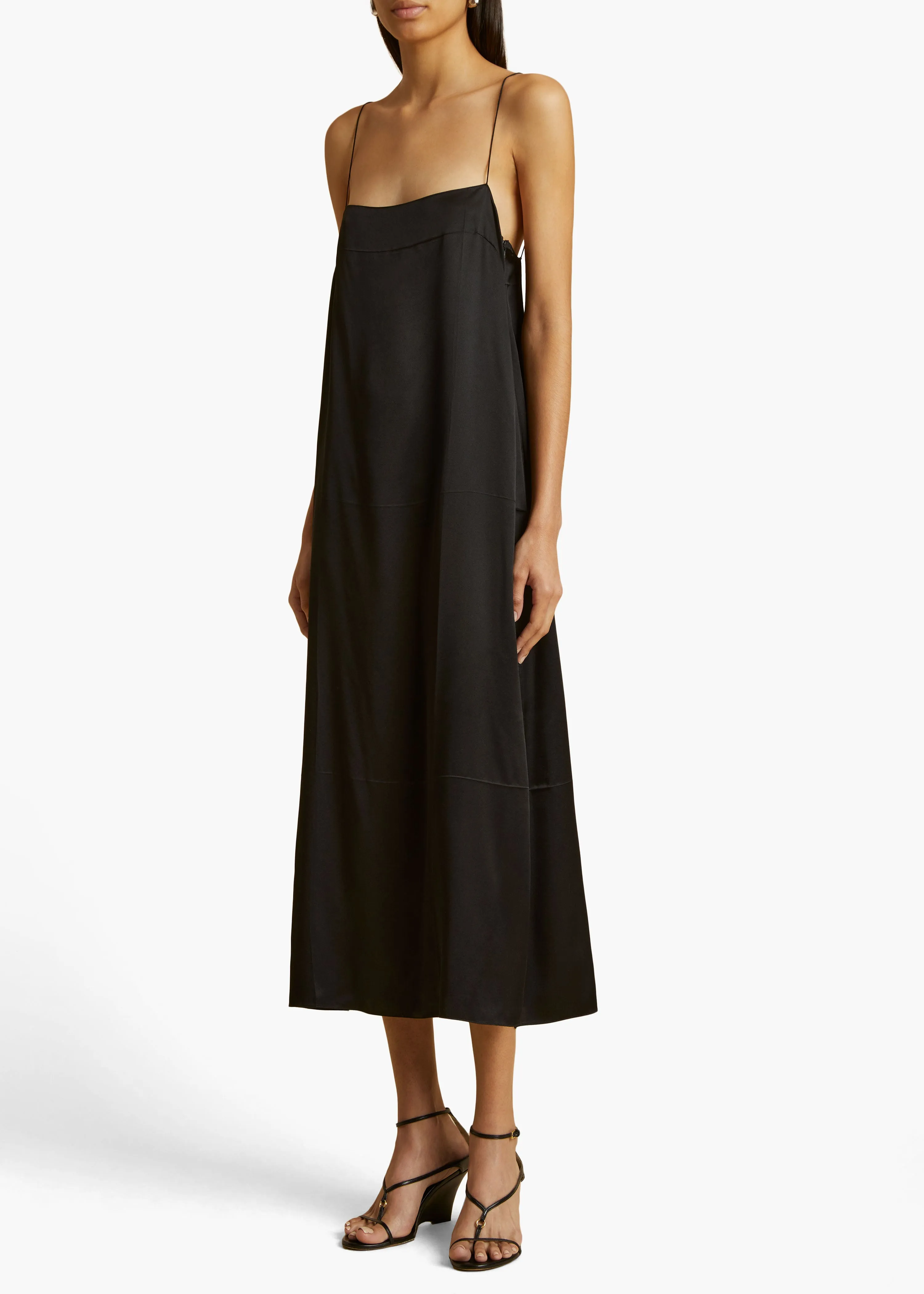 Sicily Dress in Black sold by KHAITE product image thumbnail 2