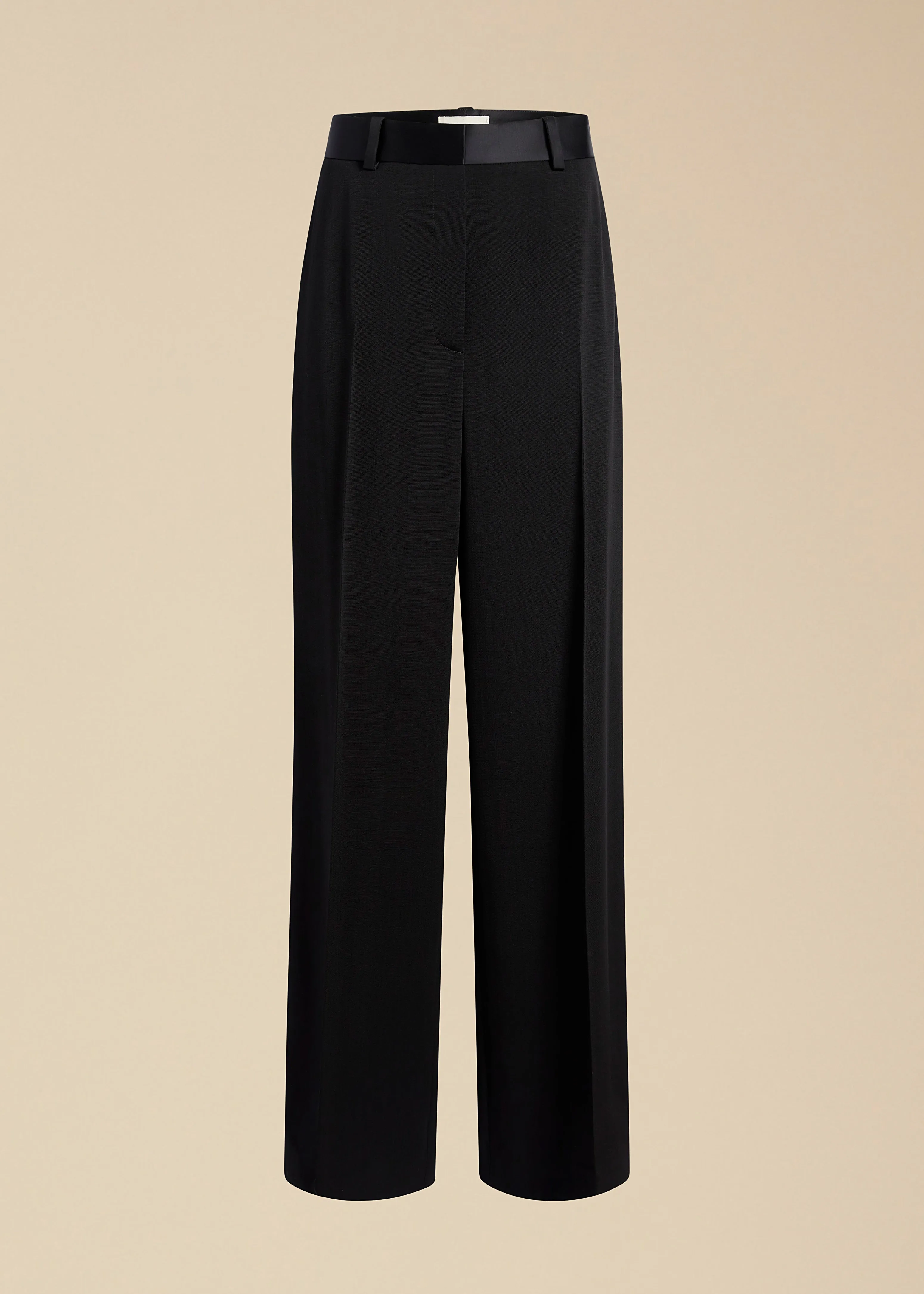 Bacall Pant in Black sold by KHAITE