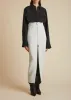 The Ruddy Skirt in Nimbus sold by KHAITE