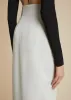 The Ruddy Skirt in Nimbus sold by KHAITE