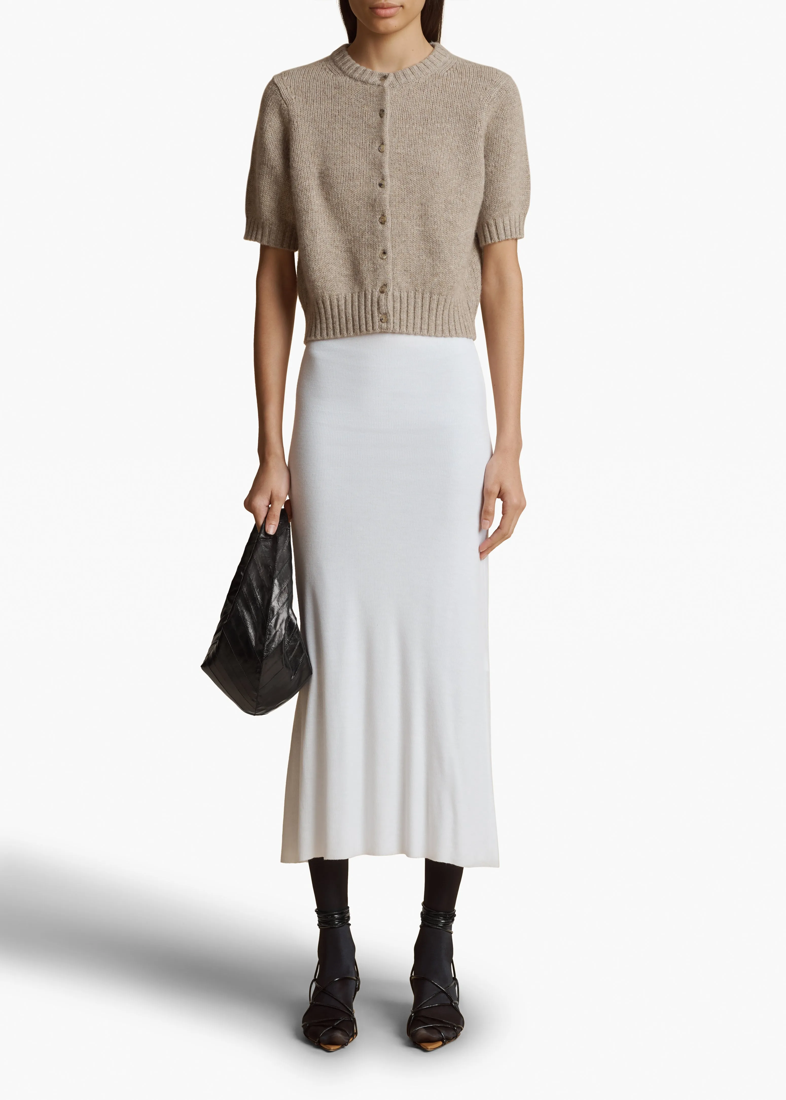 Nora Cardigan in Sepia sold by KHAITE product image thumbnail 2