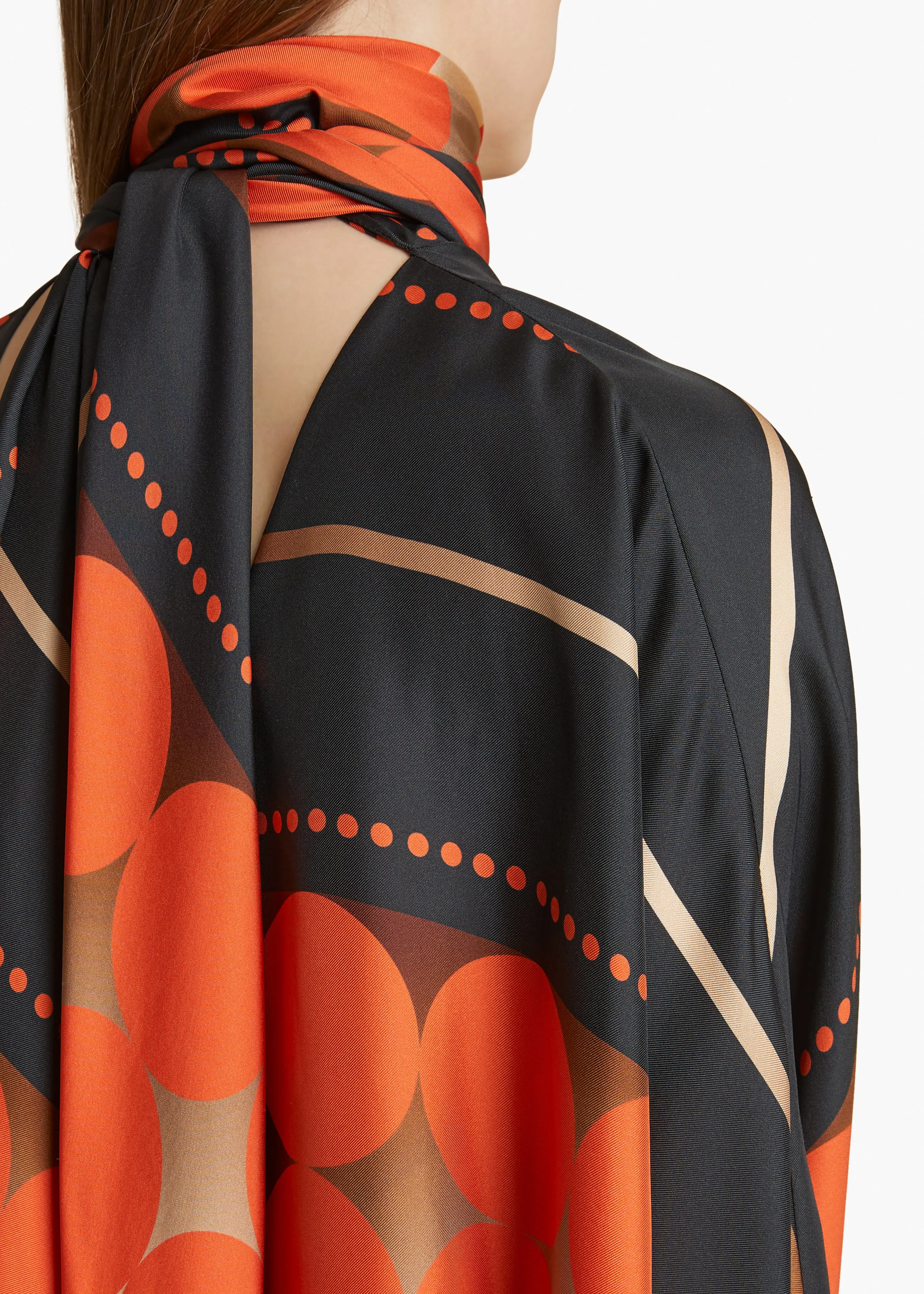 Bex Top in Orange Multi sold by KHAITE product image thumbnail 5