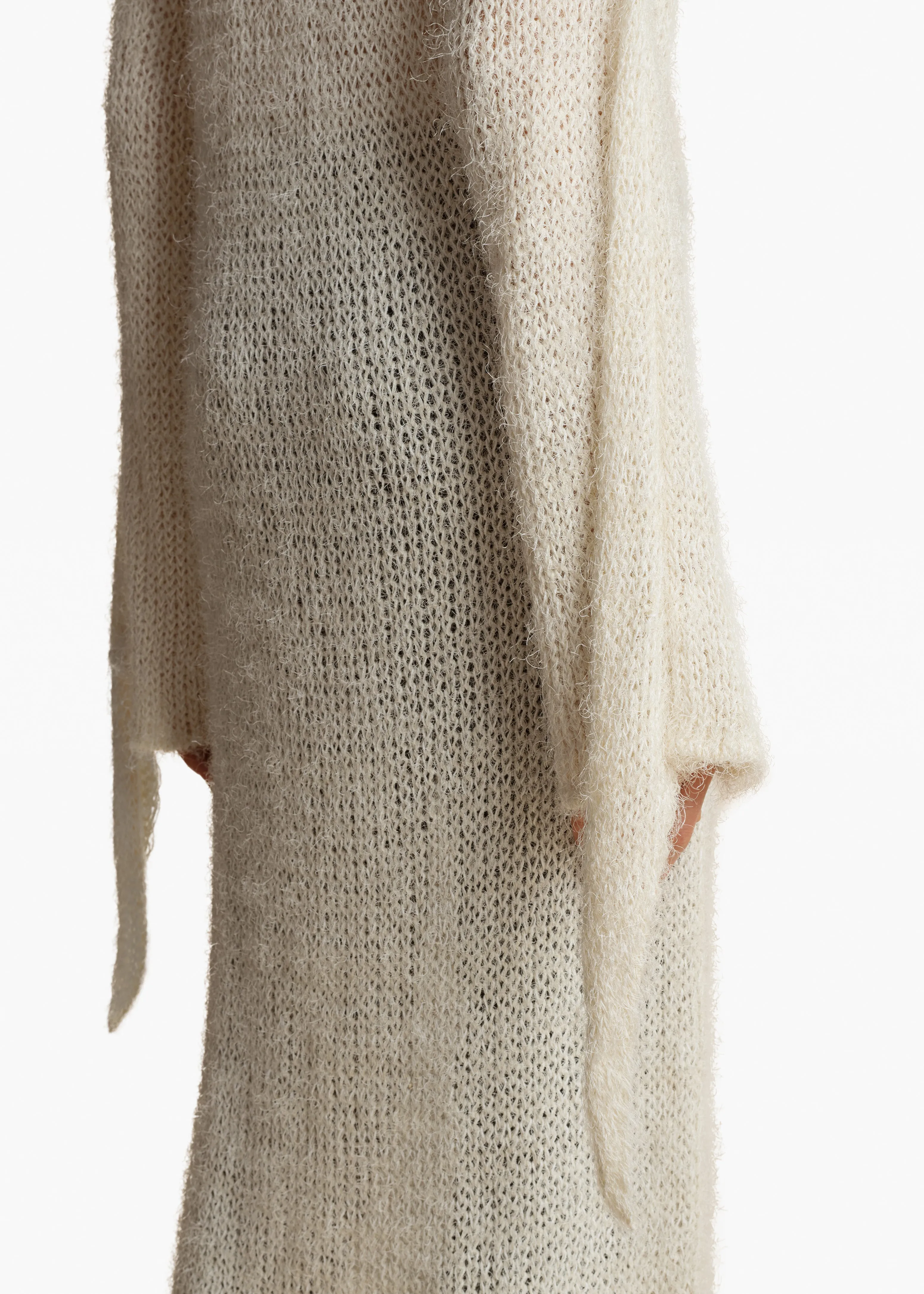 Luke Dress in Cream sold by KHAITE product image thumbnail 5