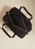 The Small Maeve Crossbody Bag in Black Suede sold by KHAITE