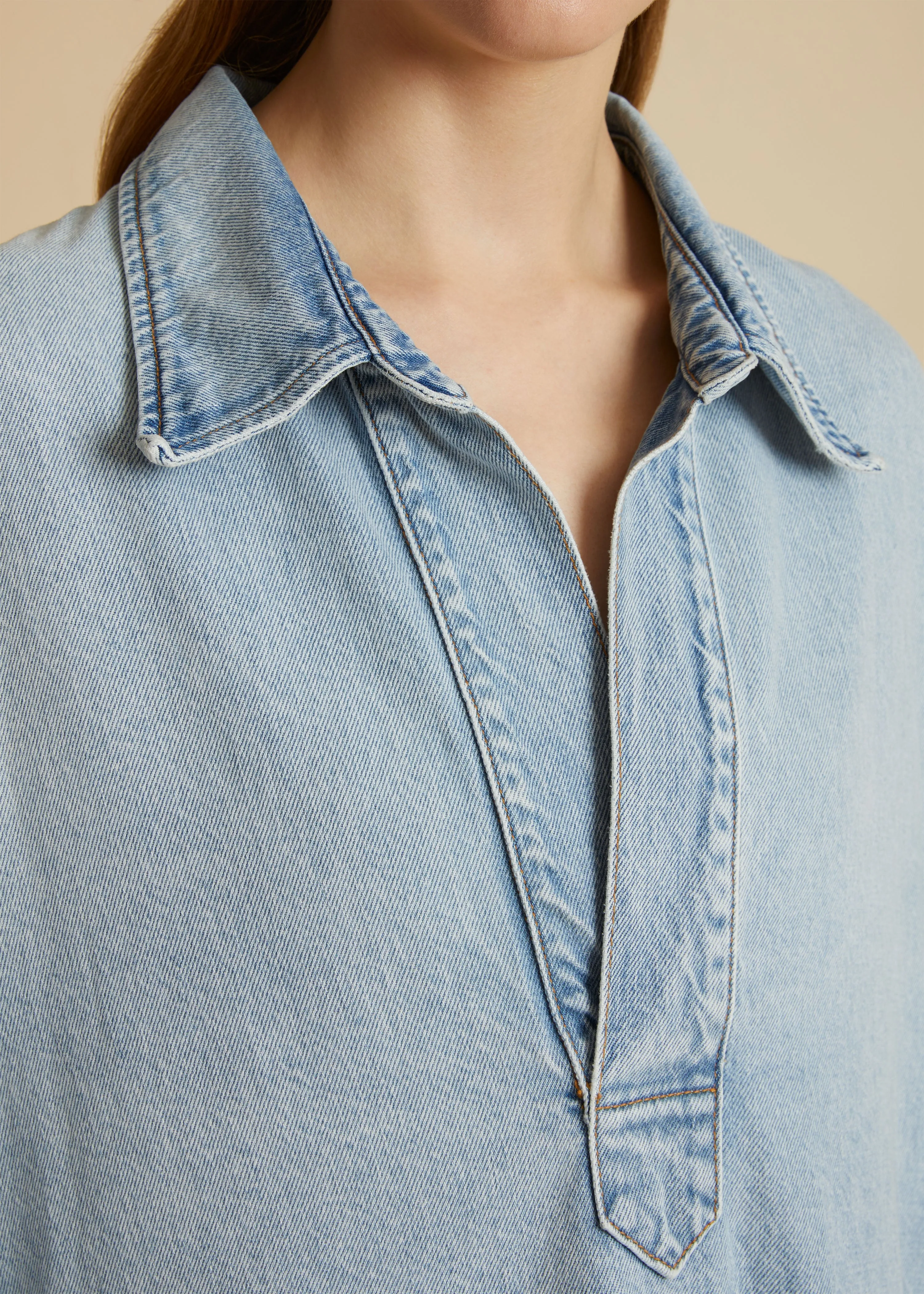 The Franka Dress in Osage sold by KHAITE product image thumbnail 5