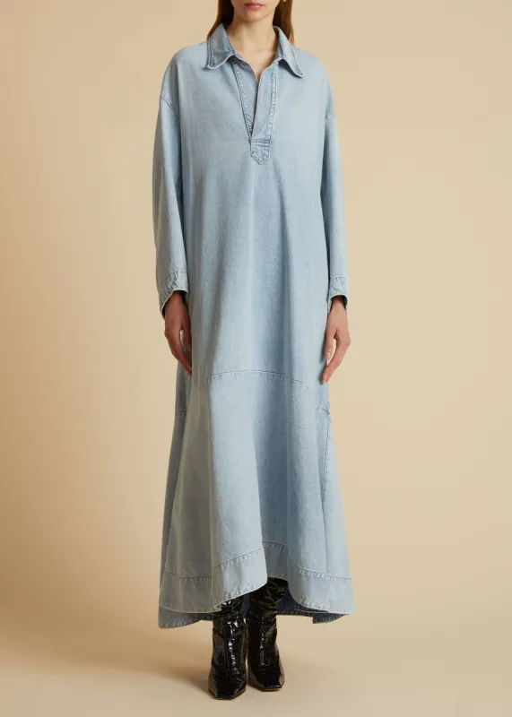 The Franka Dress in Osage sold by KHAITE