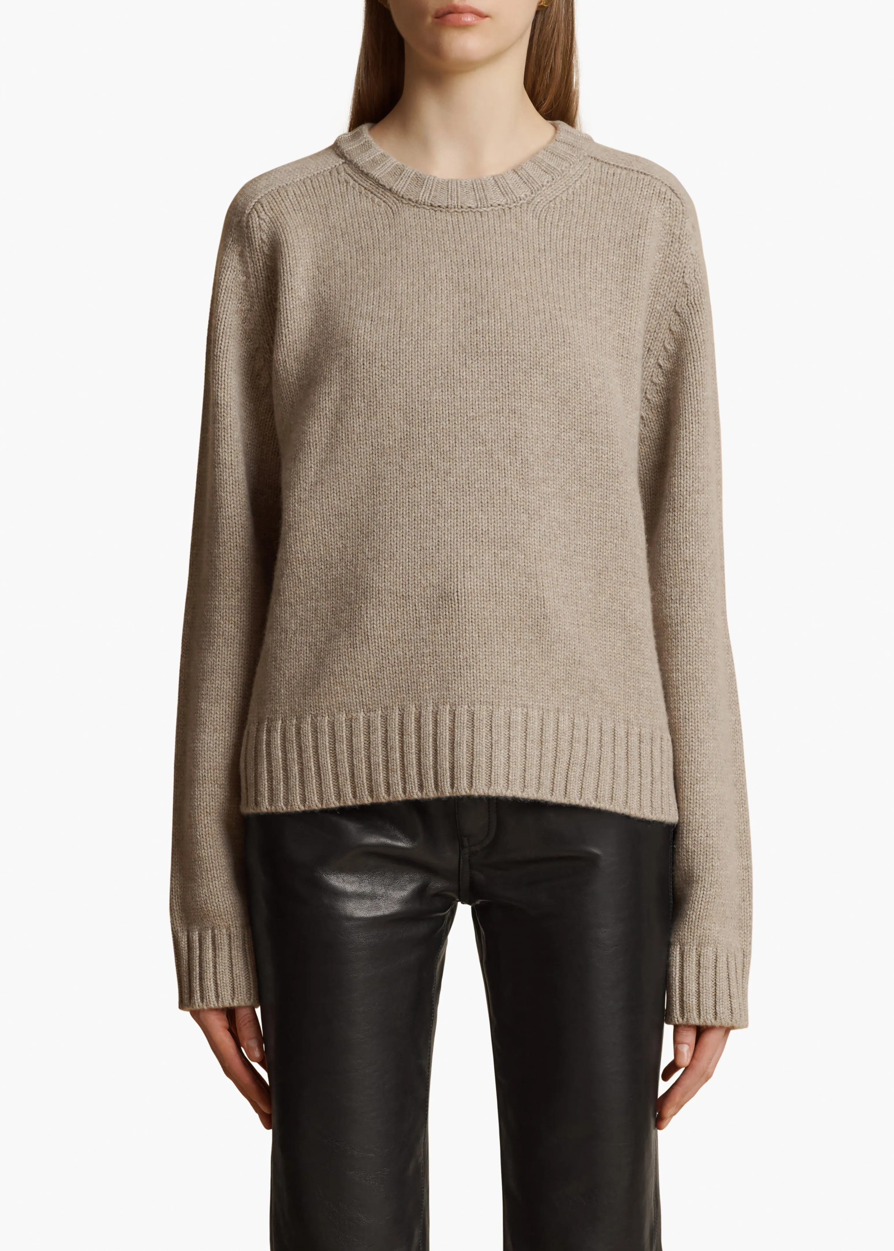 Mae Sweater in Light Clay sold by KHAITE product image thumbnail 3