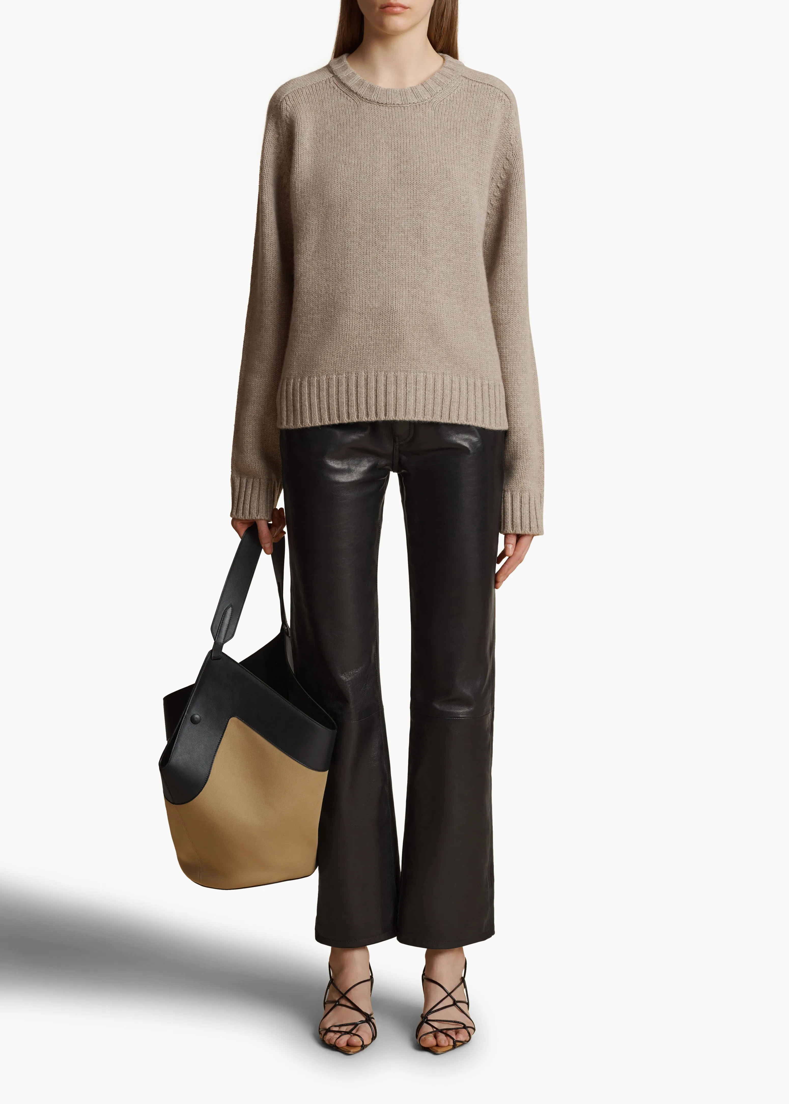 Mae Sweater in Light Clay sold by KHAITE product image thumbnail 2