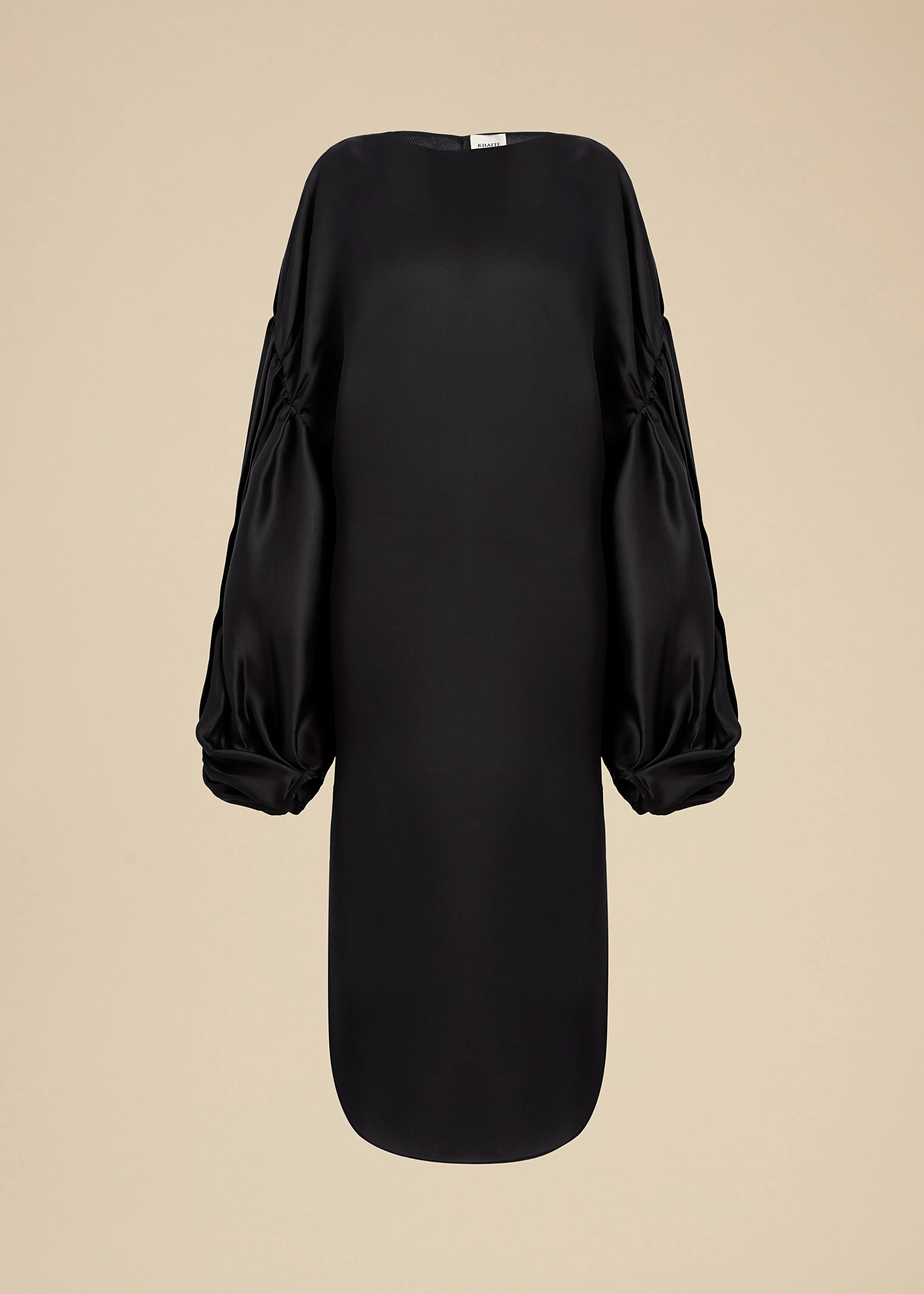 Zelma Dress in Black sold by KHAITE