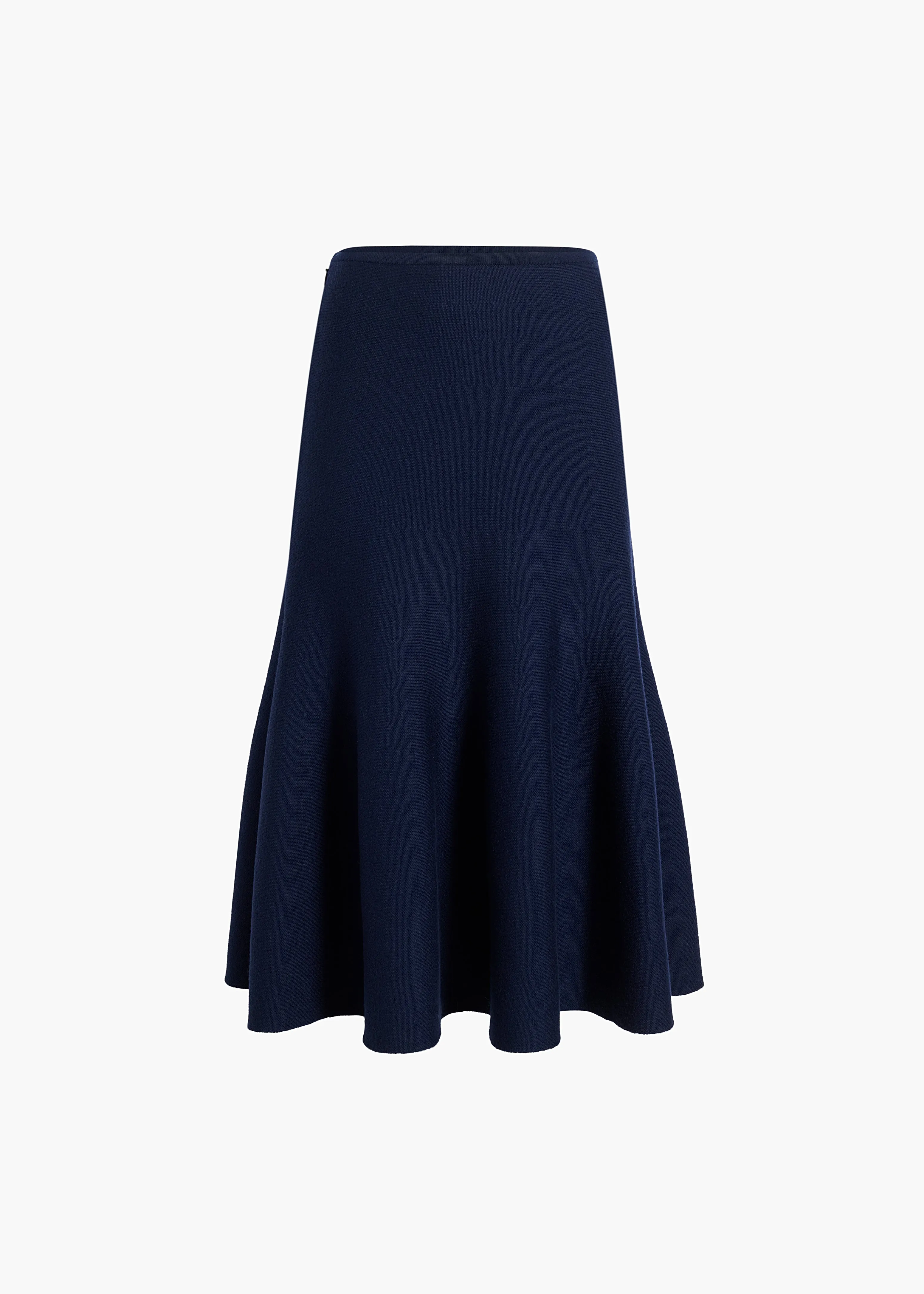 Odil Skirt in Navy sold by KHAITE