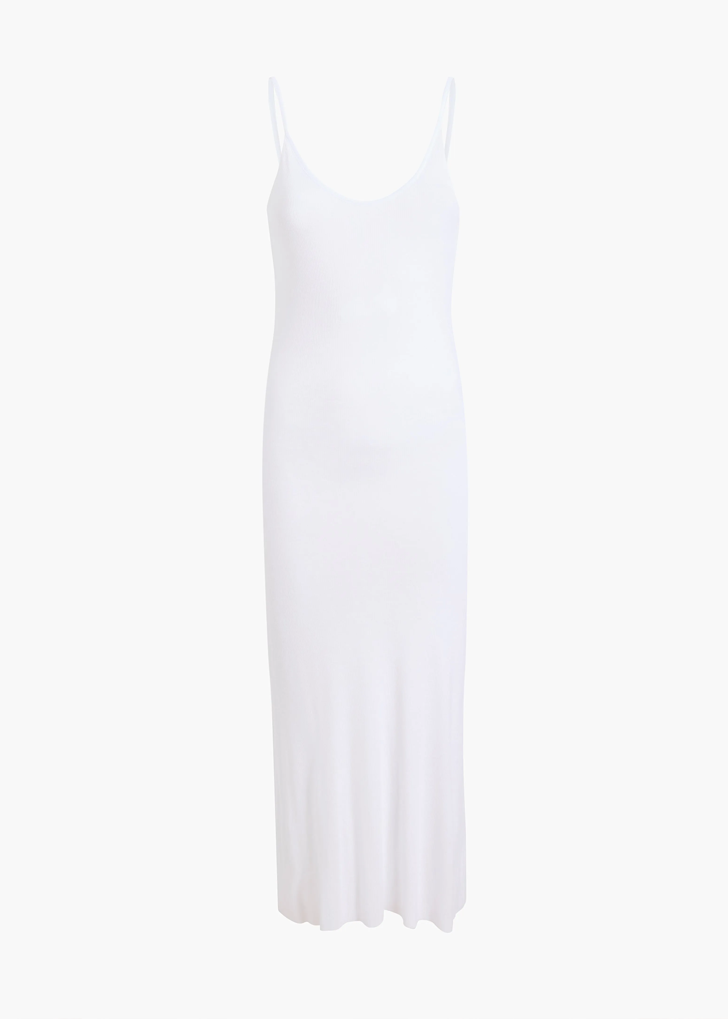 Leesal Dress in White sold by KHAITE