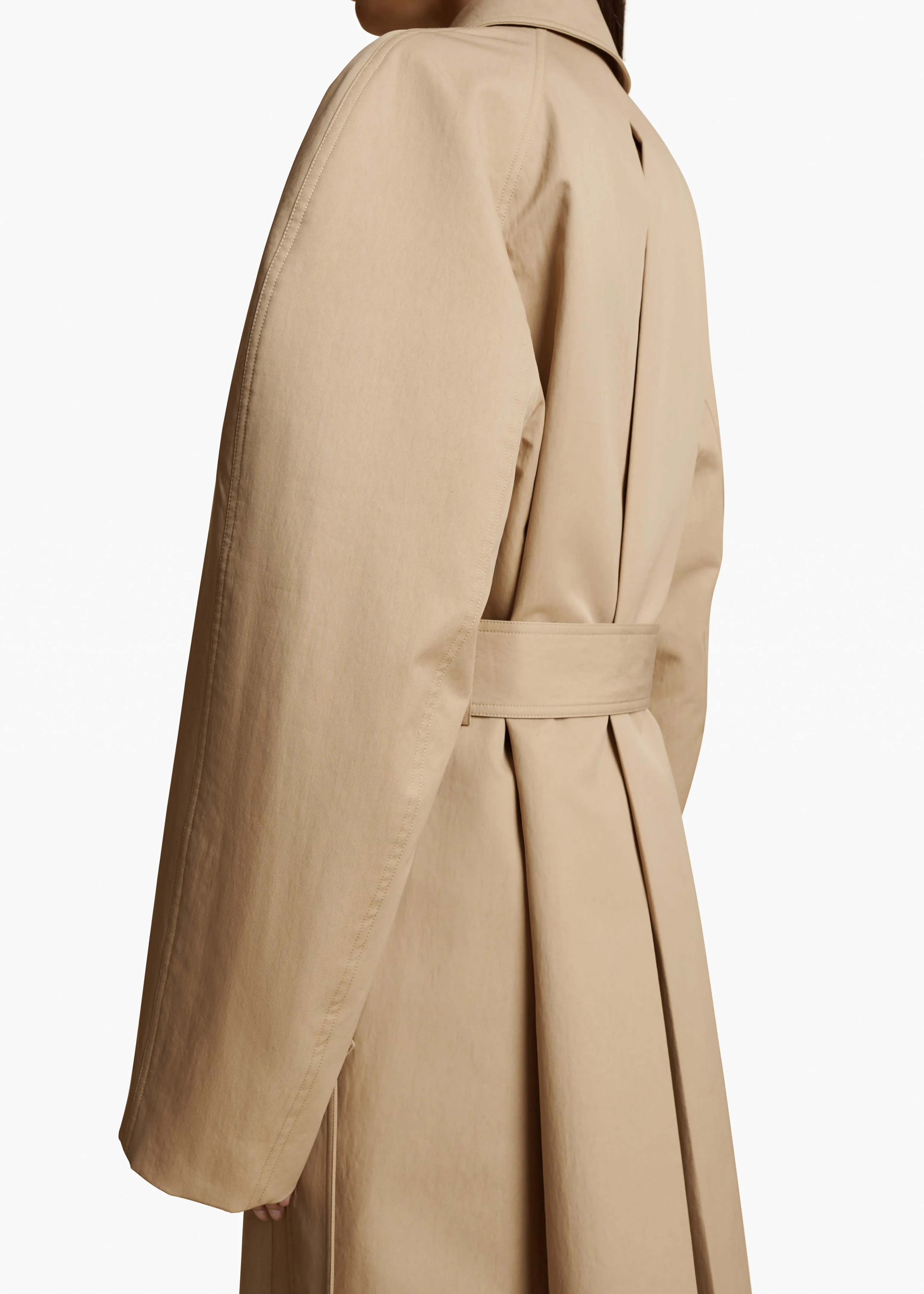 Roth Trench in Beige sold by KHAITE product image thumbnail 5