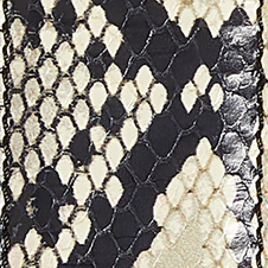 Small Axel Belt in Natural Python-Embossed Leather with Antique Gold sold by KHAITE product image thumbnail 3