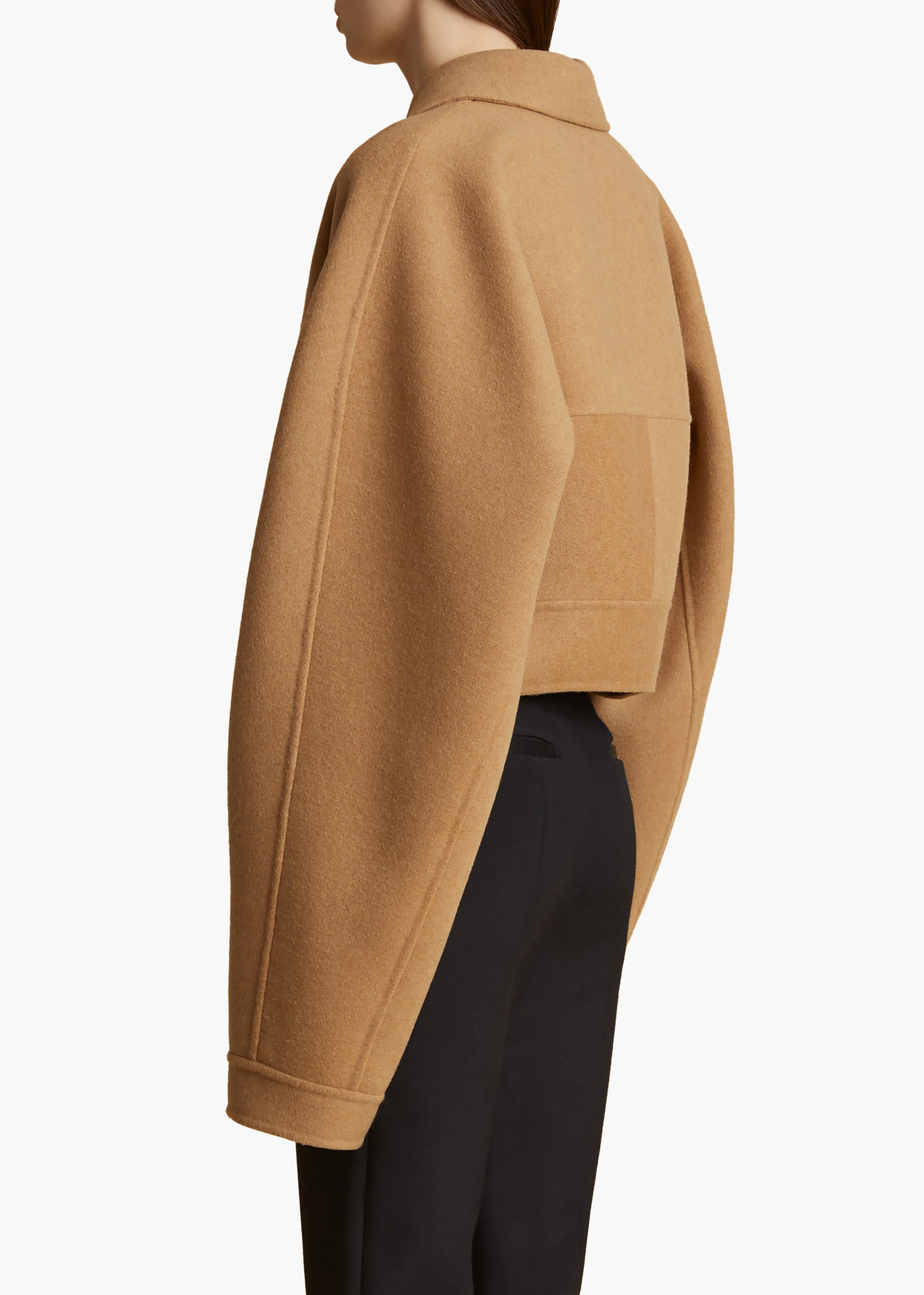 Sue Jacket in Camel sold by KHAITE product image thumbnail 4