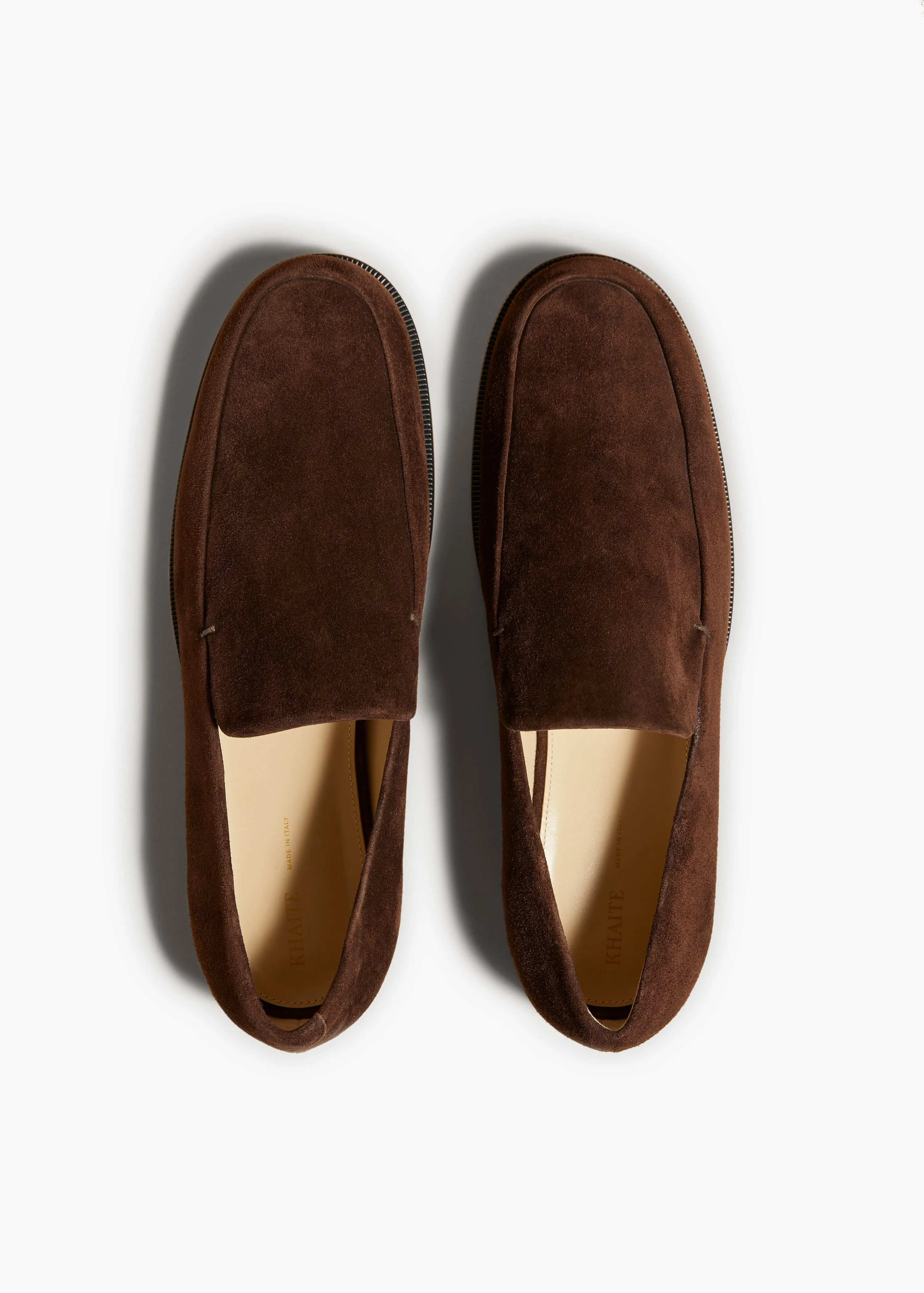 Alessio Loafer in Coffee Suede sold by KHAITE product image thumbnail 3