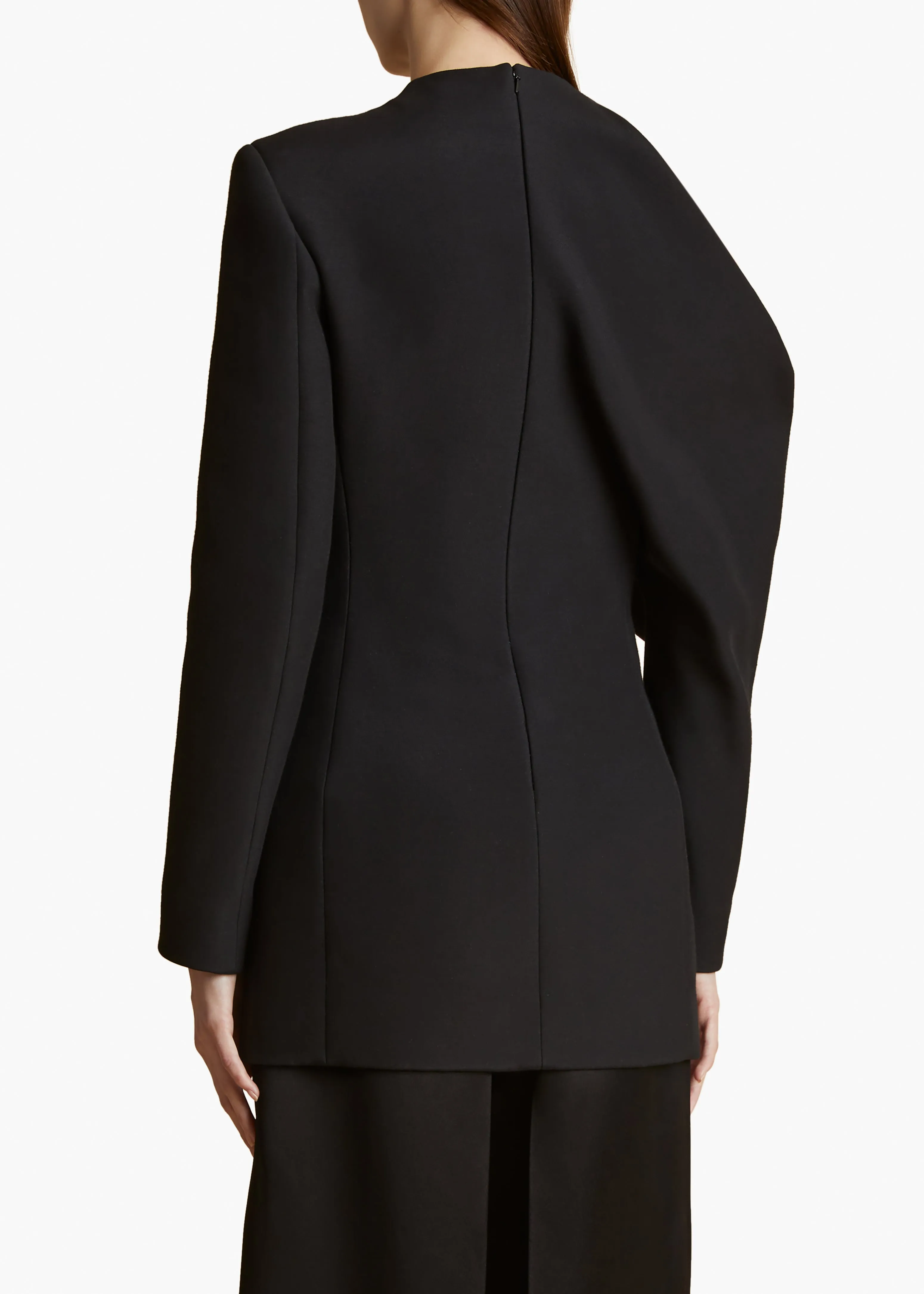 Tristan Top in Black sold by KHAITE product image thumbnail 4