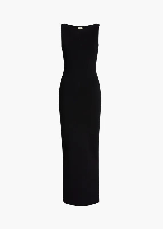 Evelyn Dress in Black sold by KHAITE