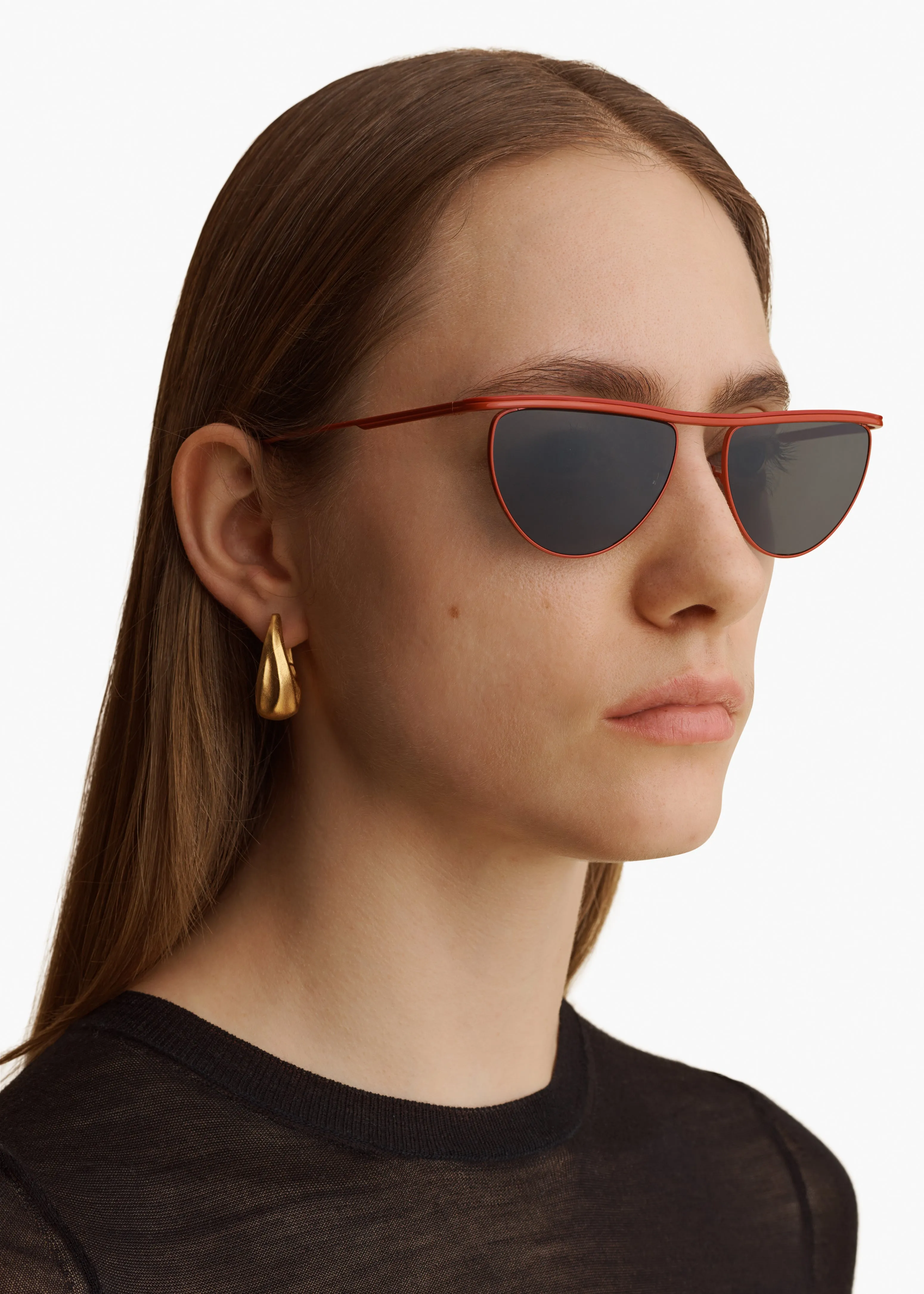 KHAITE x Oliver Peoples 1984C in Red and Grey sold by KHAITE product image thumbnail 4