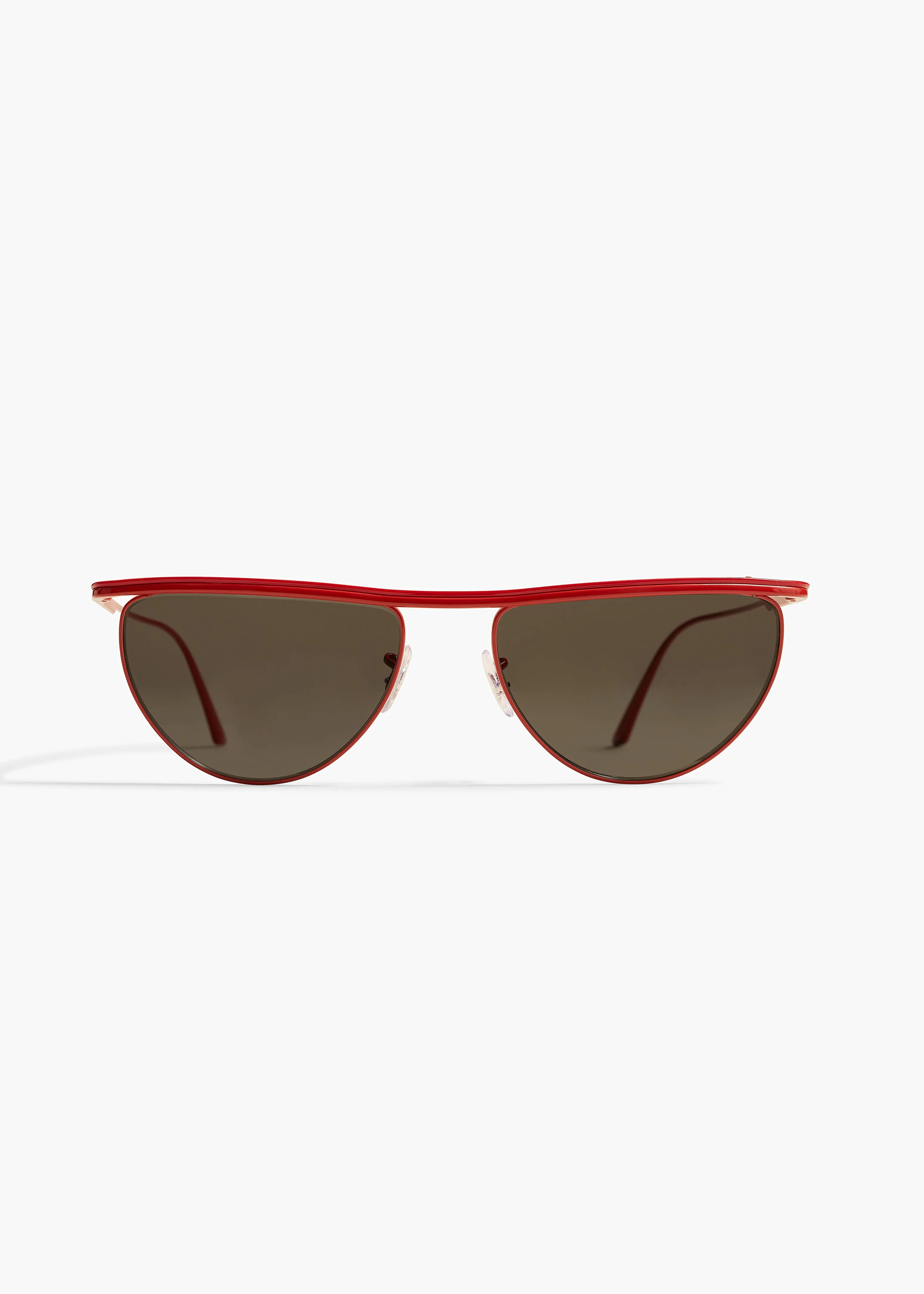 KHAITE x Oliver Peoples 1984C in Red and Grey sold by KHAITE