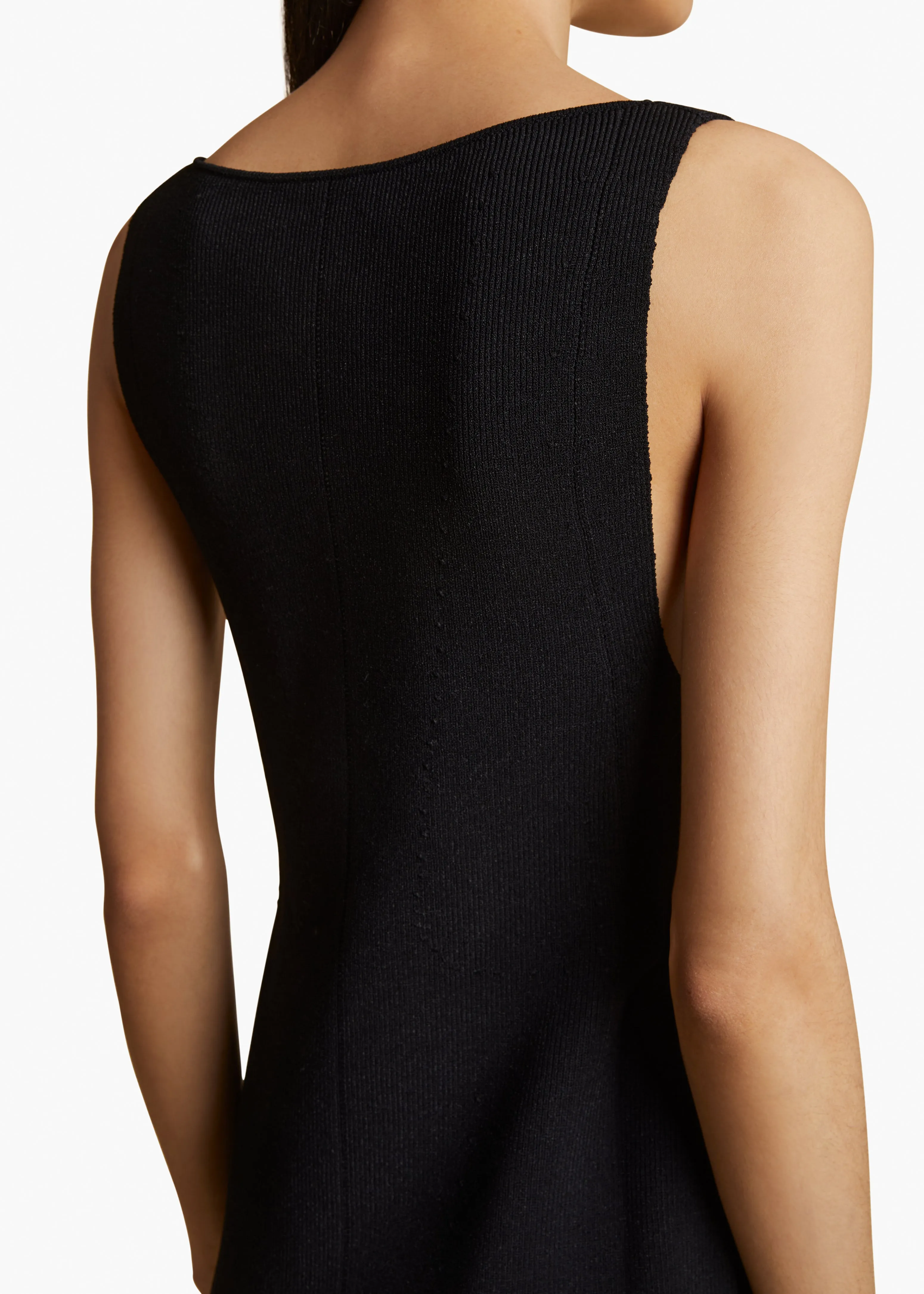 Evelyn Dress in Black sold by KHAITE product image thumbnail 5