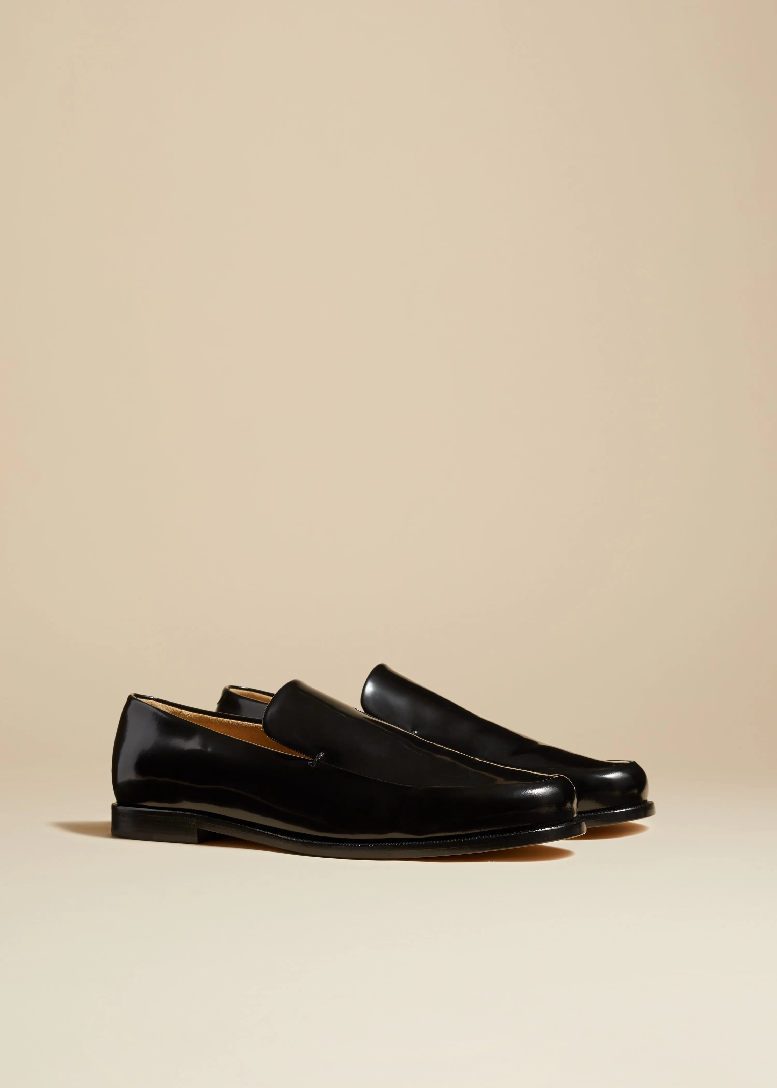 The Alessio Loafer in Black Leather sold by KHAITE product image thumbnail 2