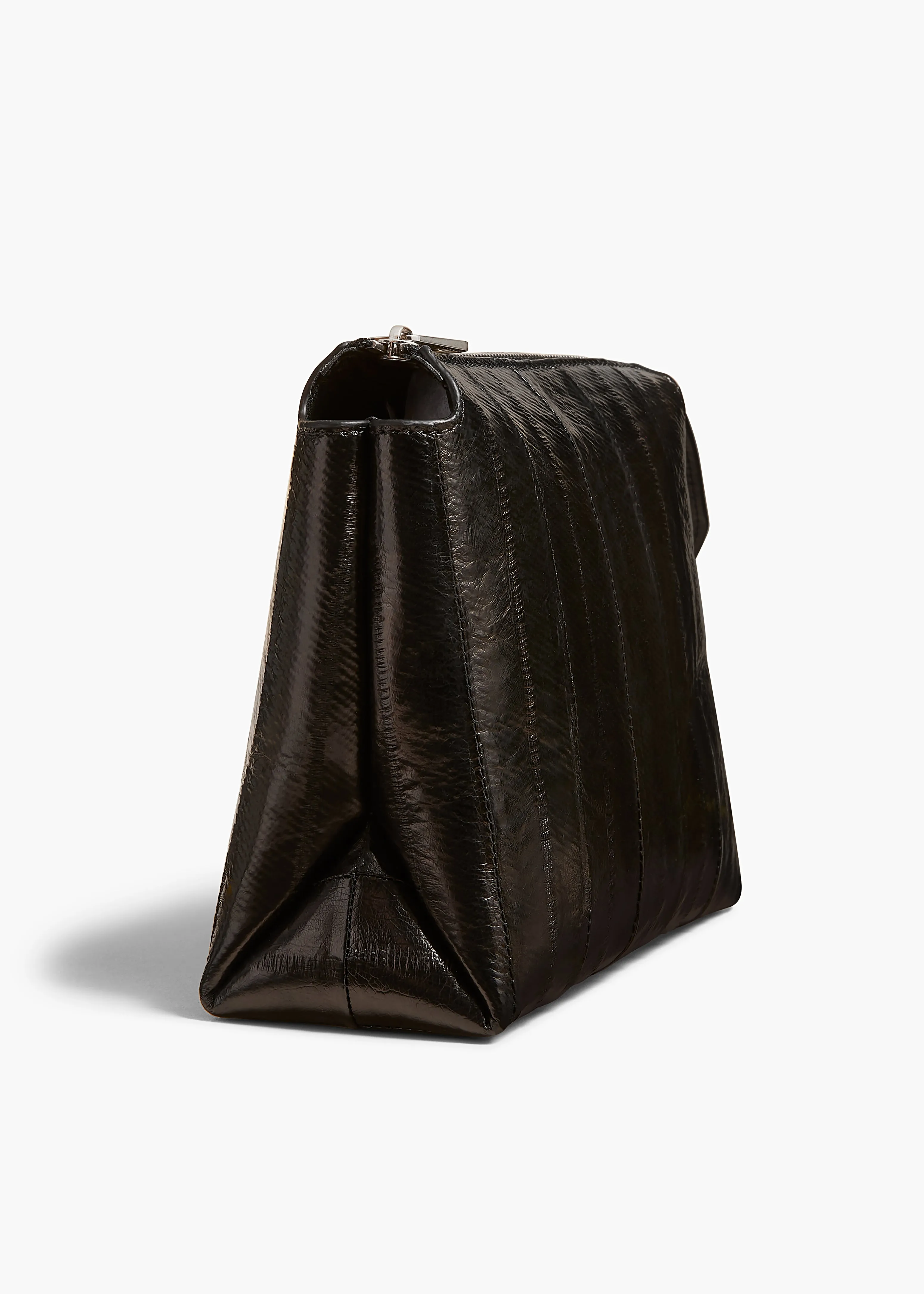 Lina Pochette in Black Eel Leather sold by KHAITE product image thumbnail 3