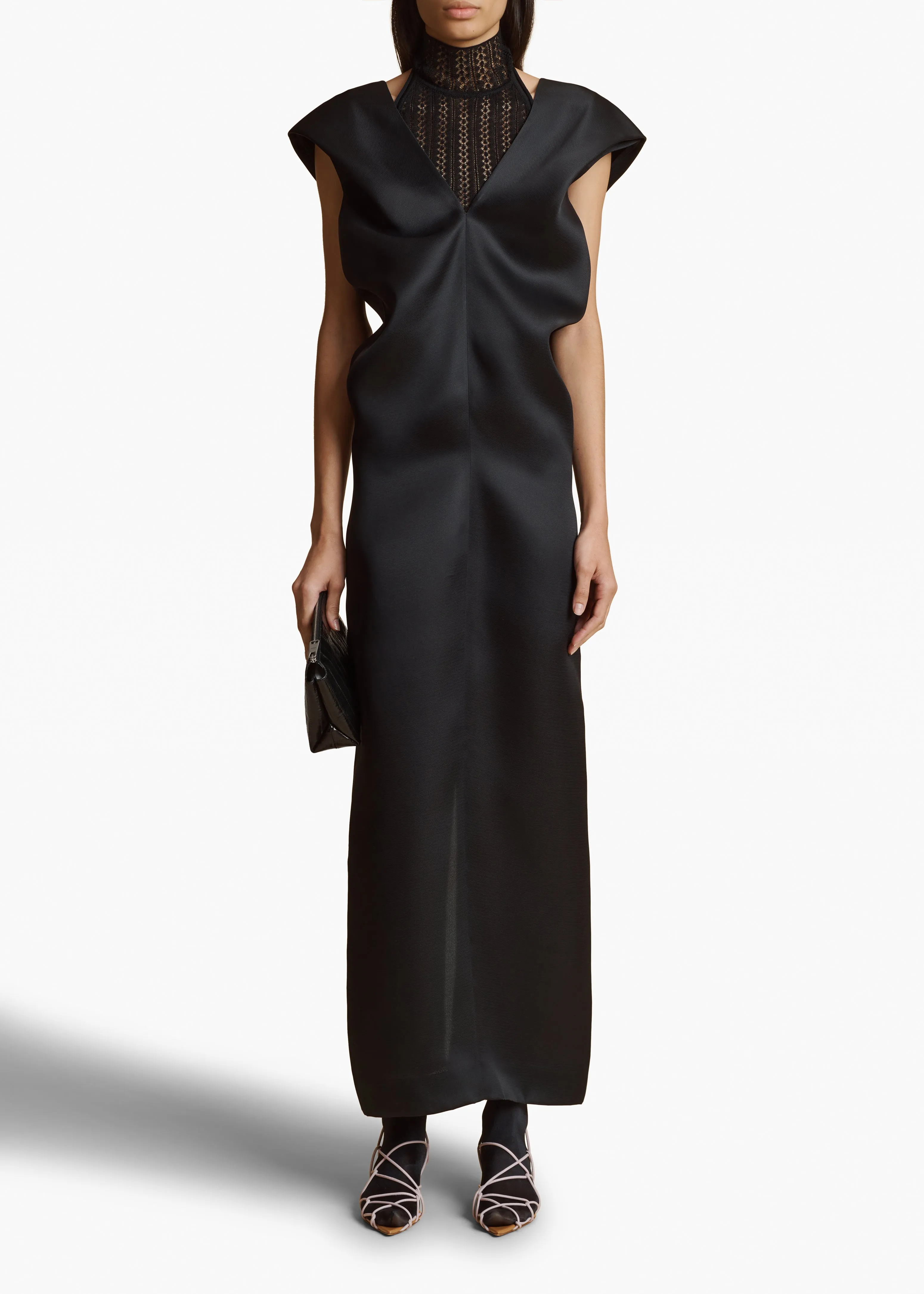 Ima Dress in Black sold by KHAITE product image thumbnail 2