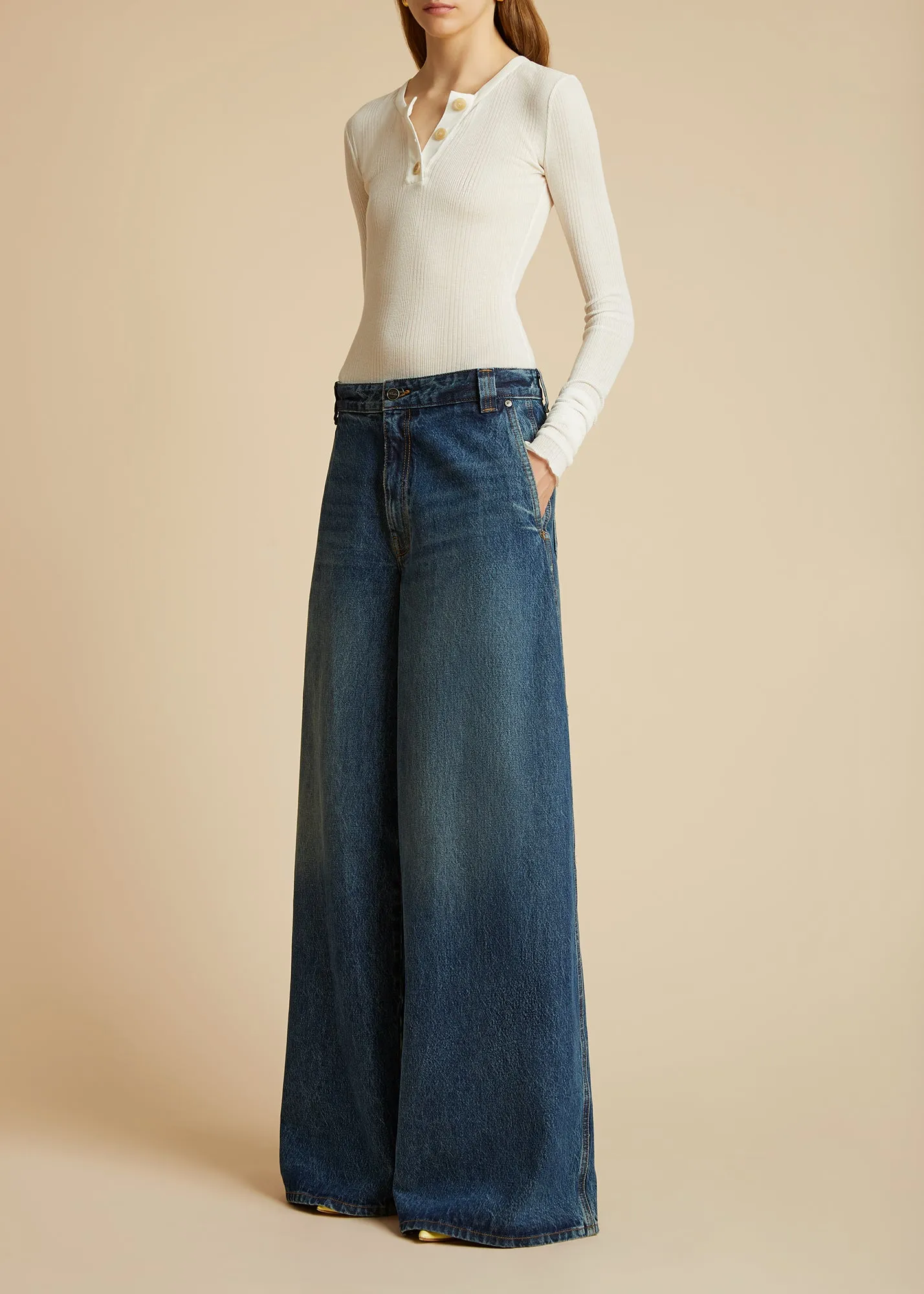 The Jacob Jean in Archer sold by KHAITE