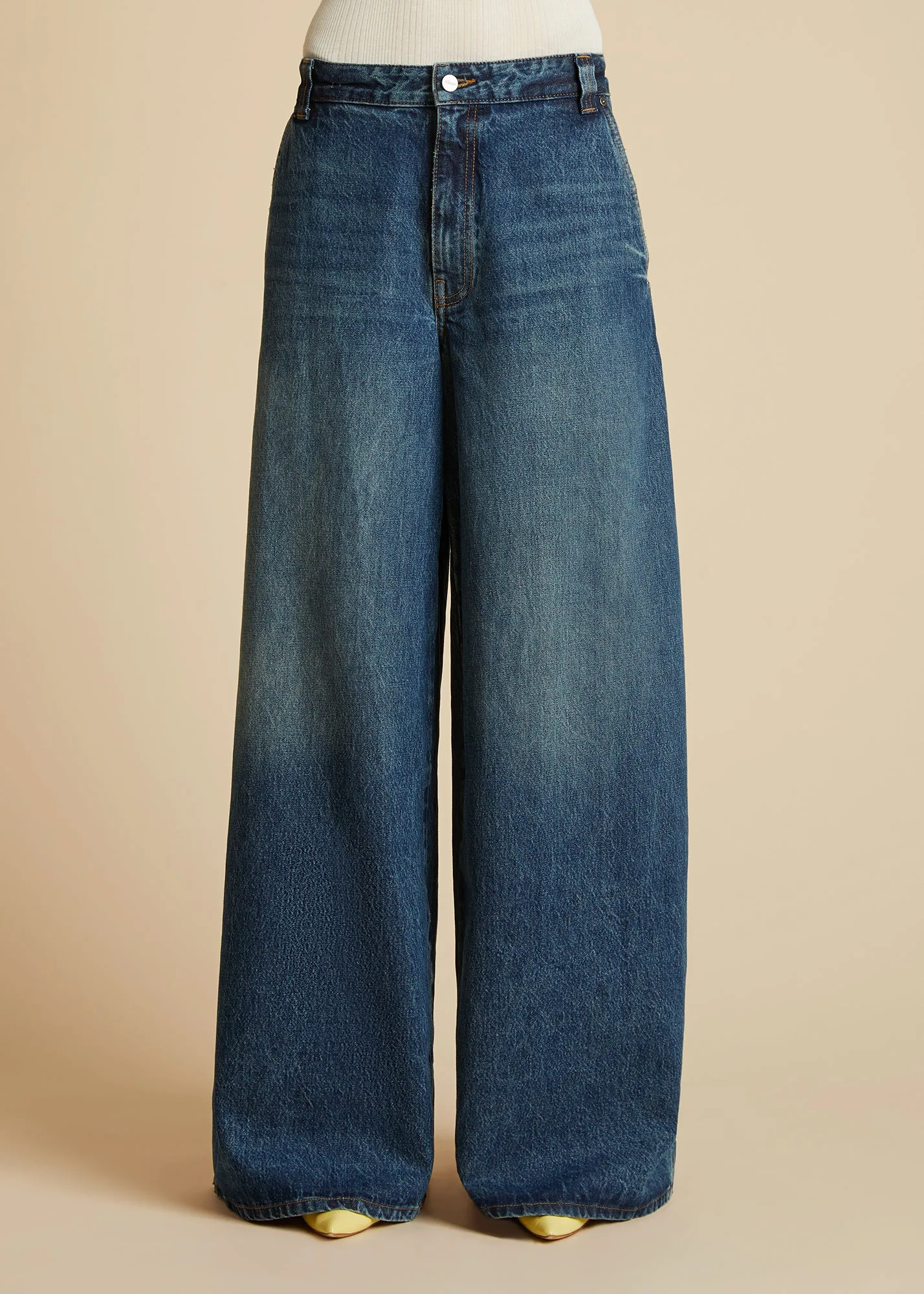 The Jacob Jean in Archer sold by KHAITE product image thumbnail 2